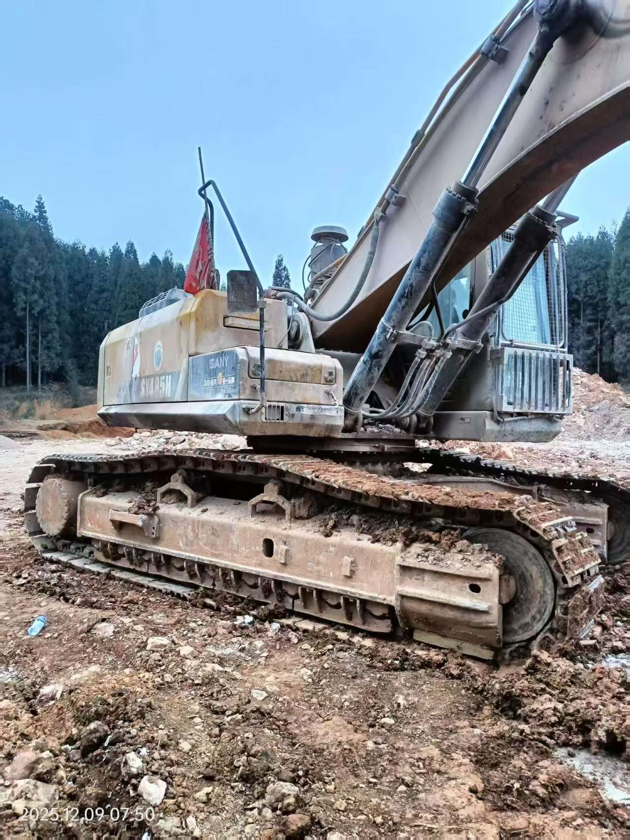 Buy Sany SY485C Used Excavator / 4