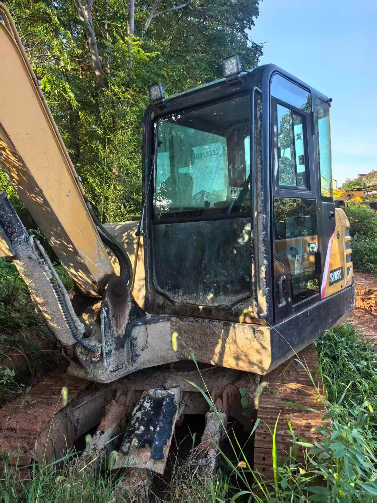 Buy Sany SY55 Used Excavator / 1