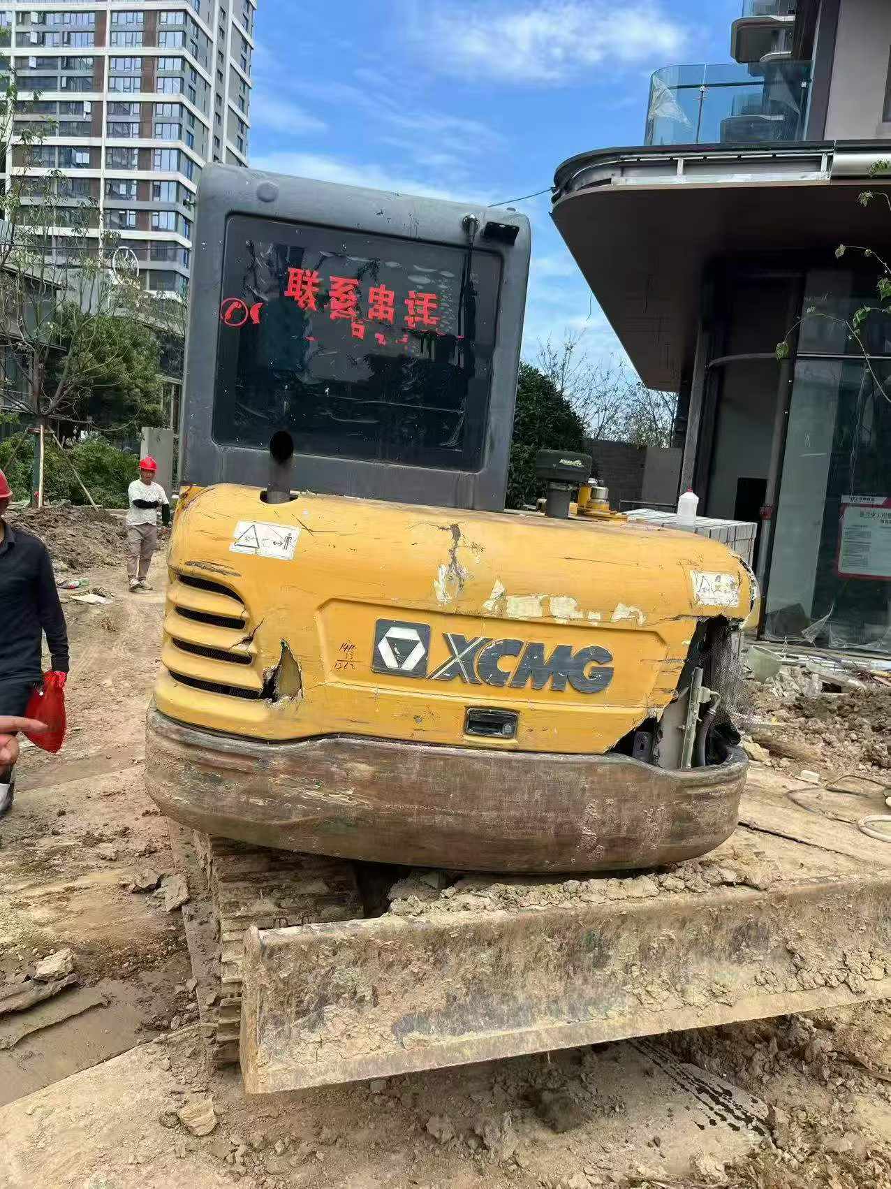 Buy XCMG XE55D Used Excavator / 3