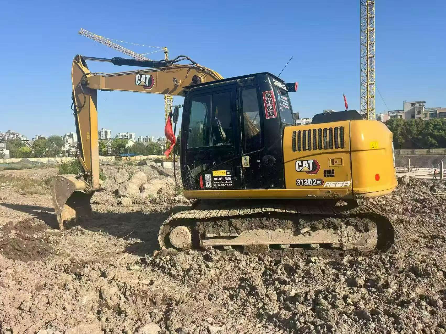 Buy Caterpillar 313D Used Excavator / 1
