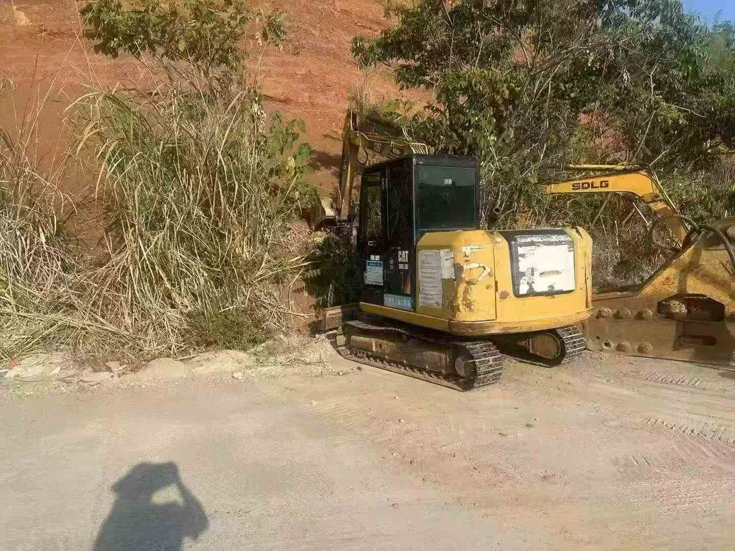 Buy Caterpillar 305.5 Used Excavator / 4