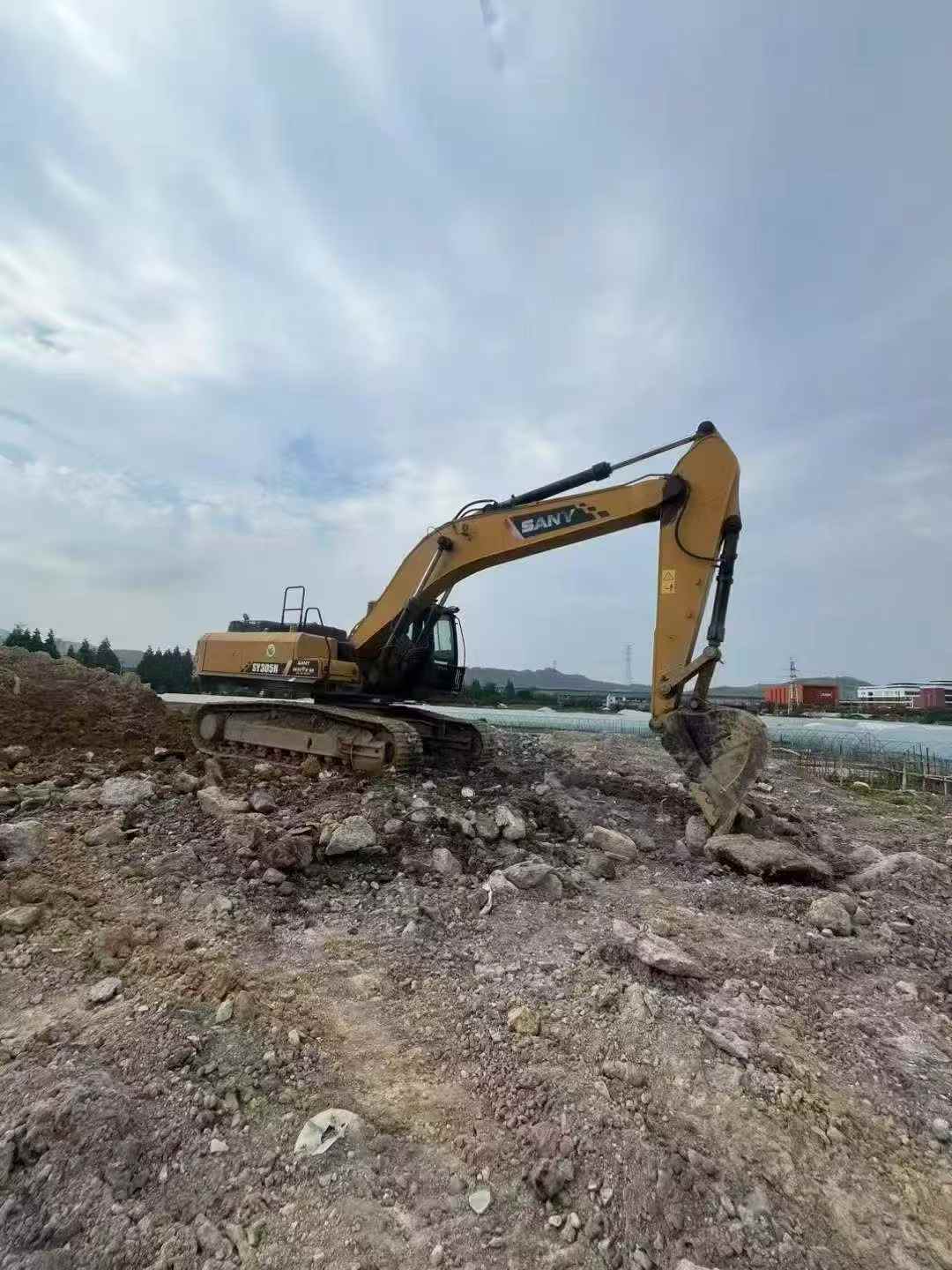Buy Sany SY485C Used Excavator / 6