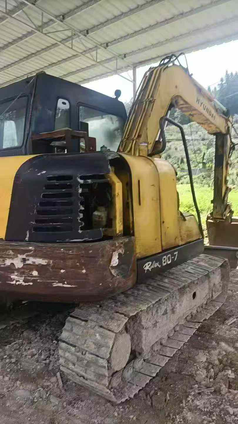 Buy Hyundai R80-7 Used Excavator / 3