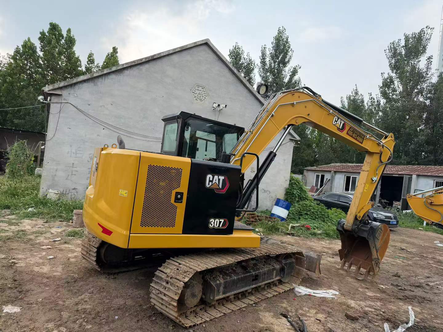 Buy Caterpillar 307B Used Excavator / 8