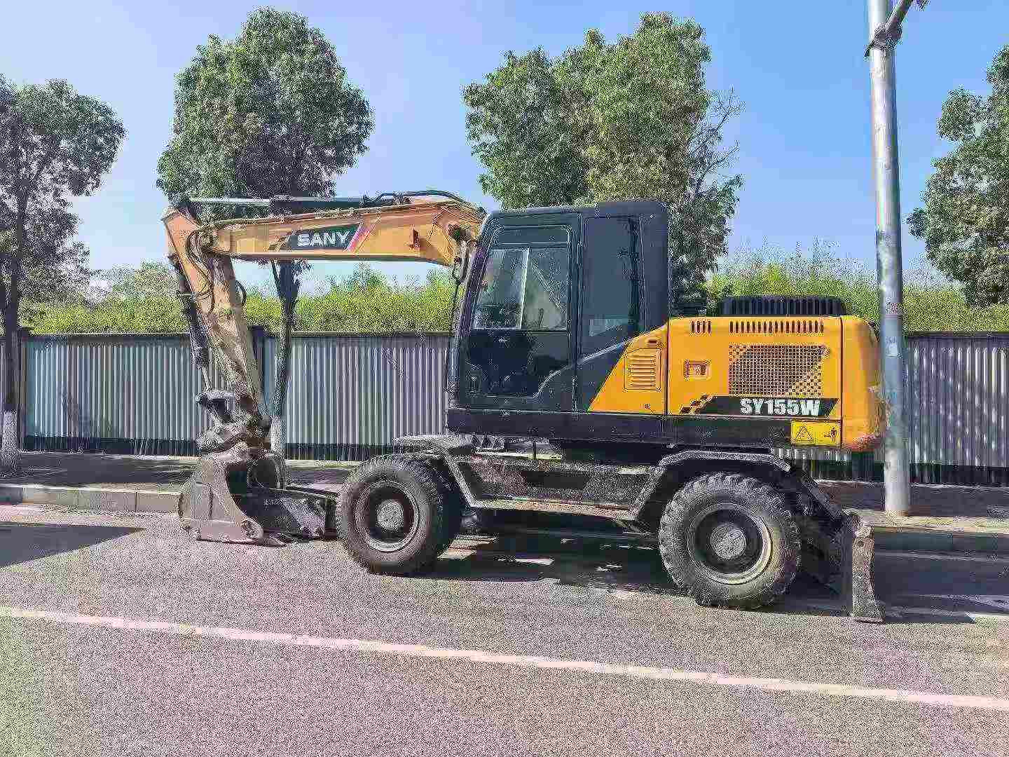 Buy Sany SY155C Used Excavator / 1