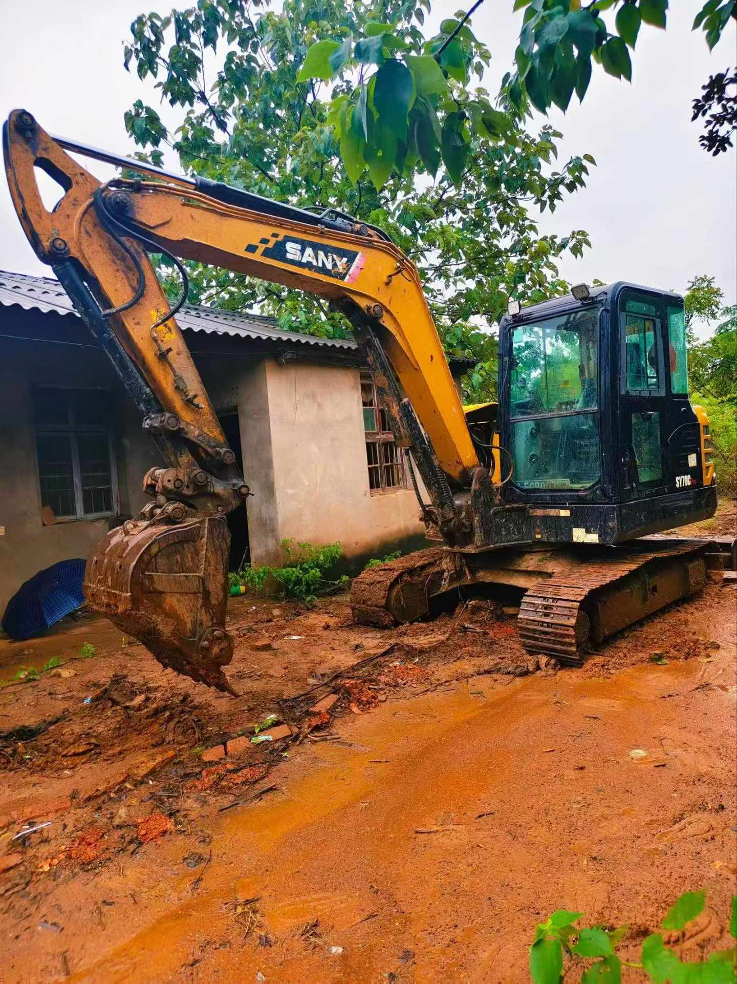 Buy Sany SY55 Used Excavator / 2 Buy Sany SY55 Used Excavator / 2