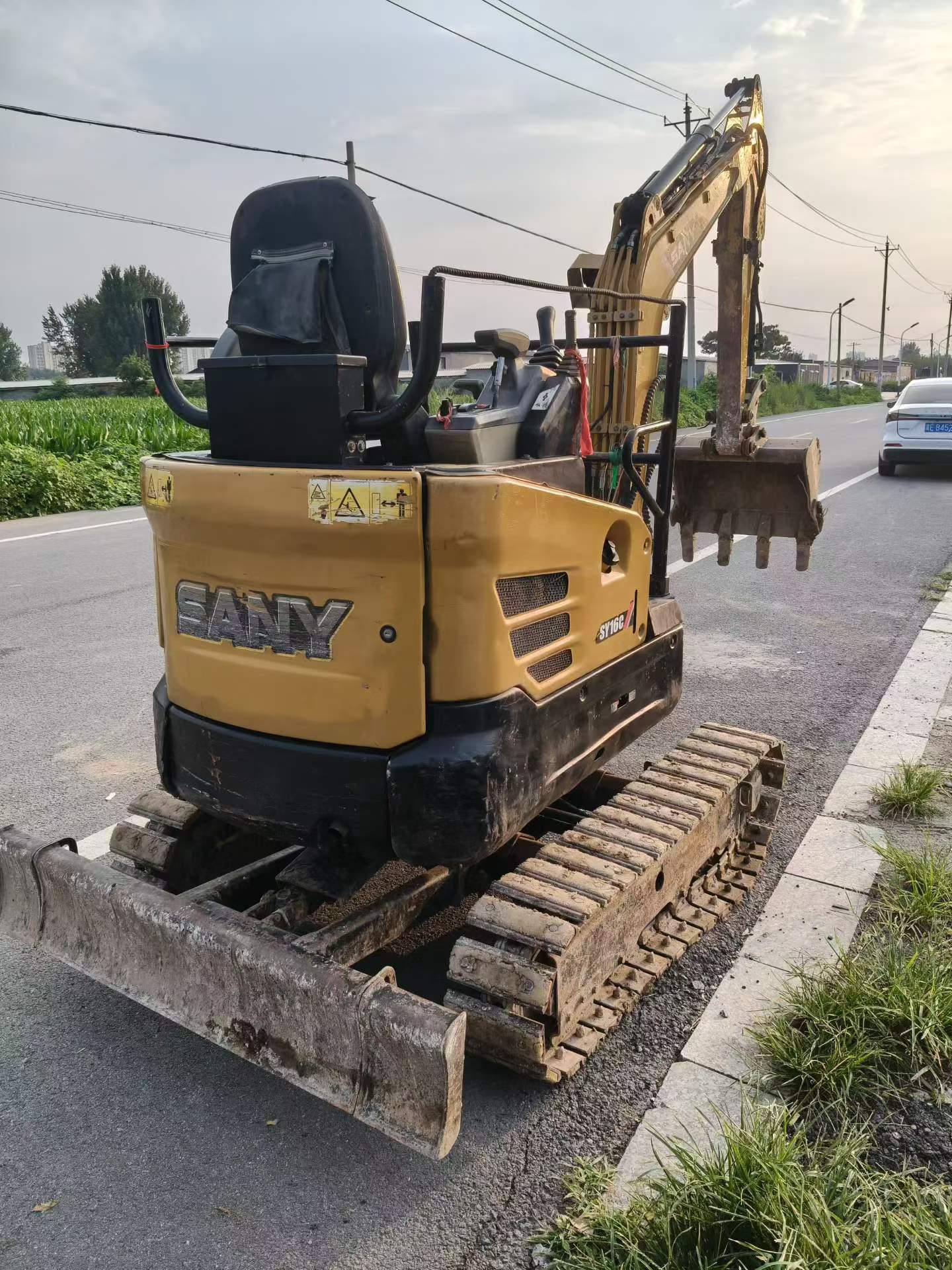 Buy Sany SY16C Used Excavator / 9