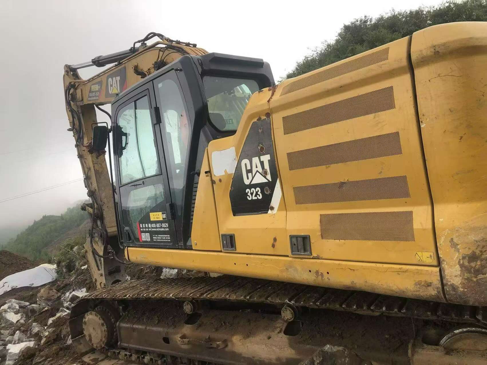Buy Caterpillar 320A Used Excavator / 7