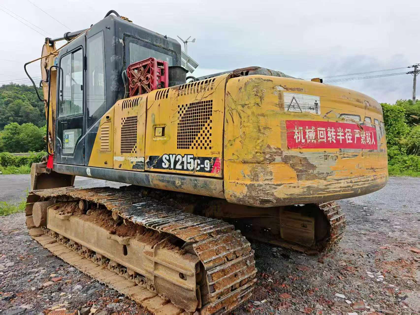 Buy Sany SY215C-8 Used Excavator / 2