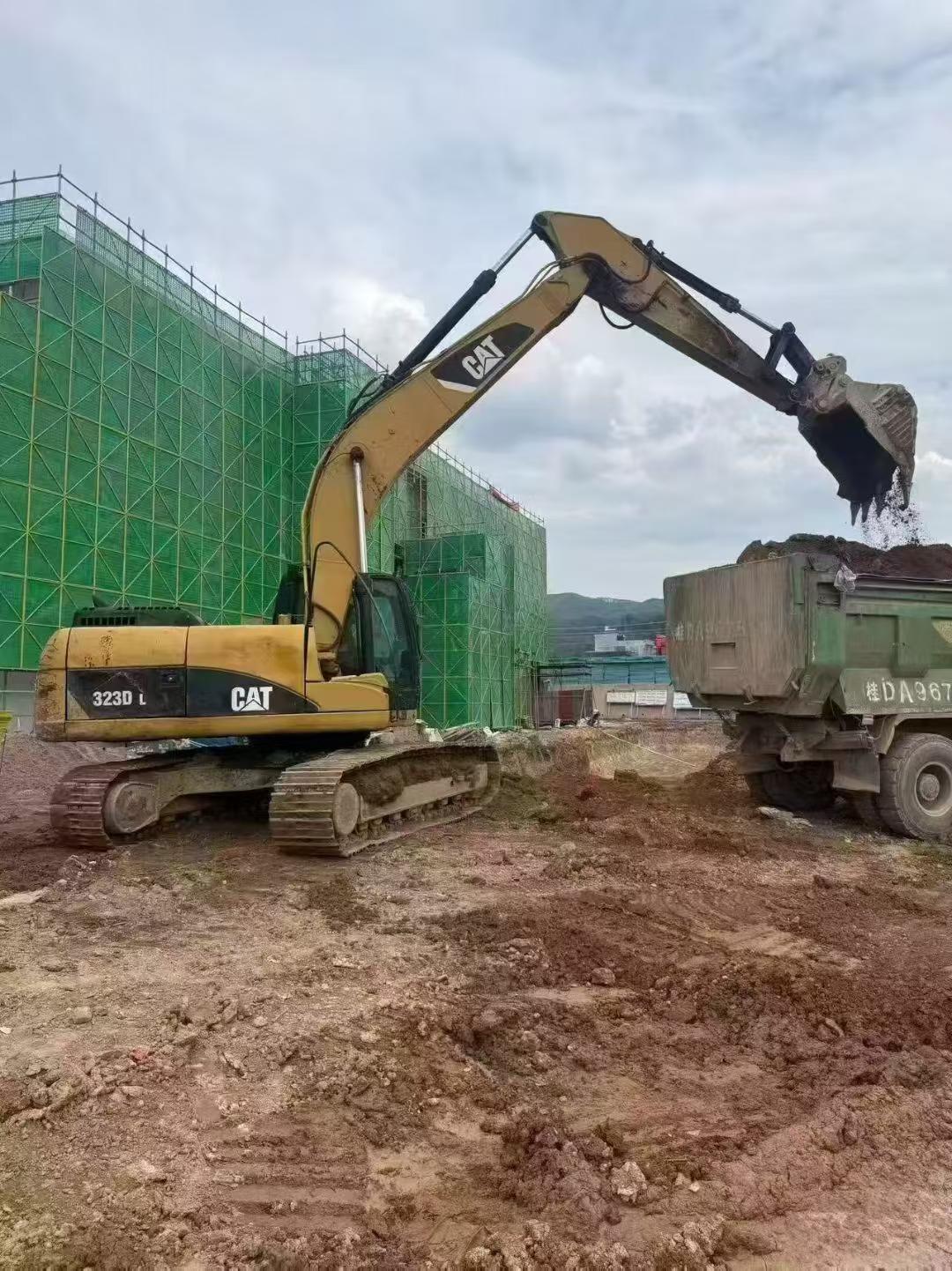 Buy Caterpillar 323DL Used Excavator / 4