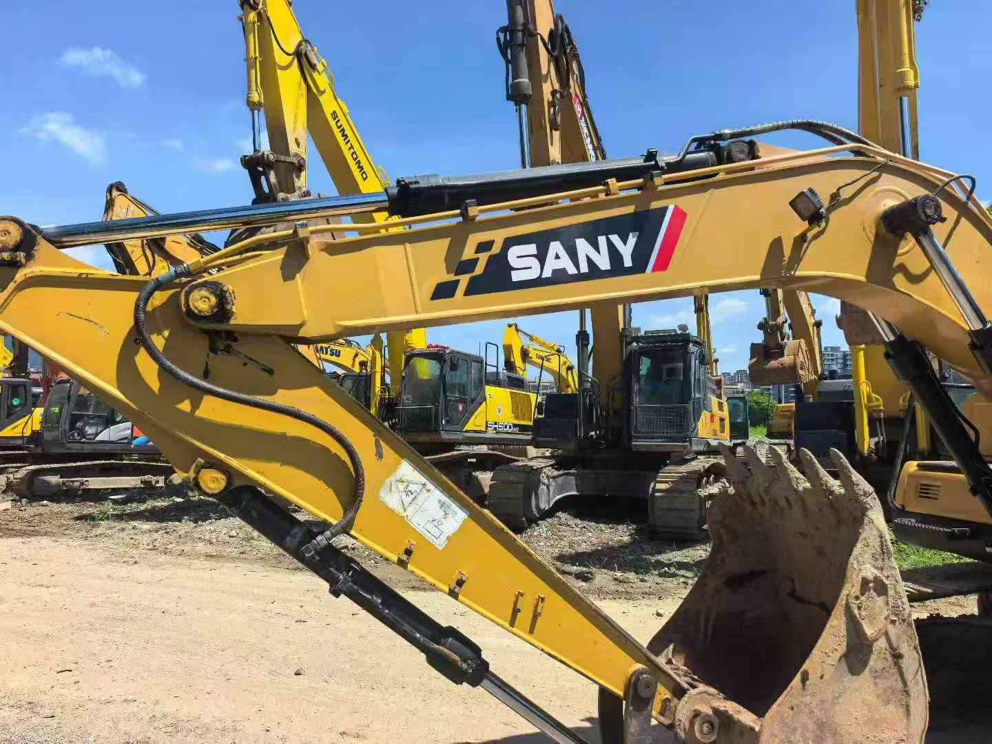 Buy Sany SY135 Used Excavator / 6