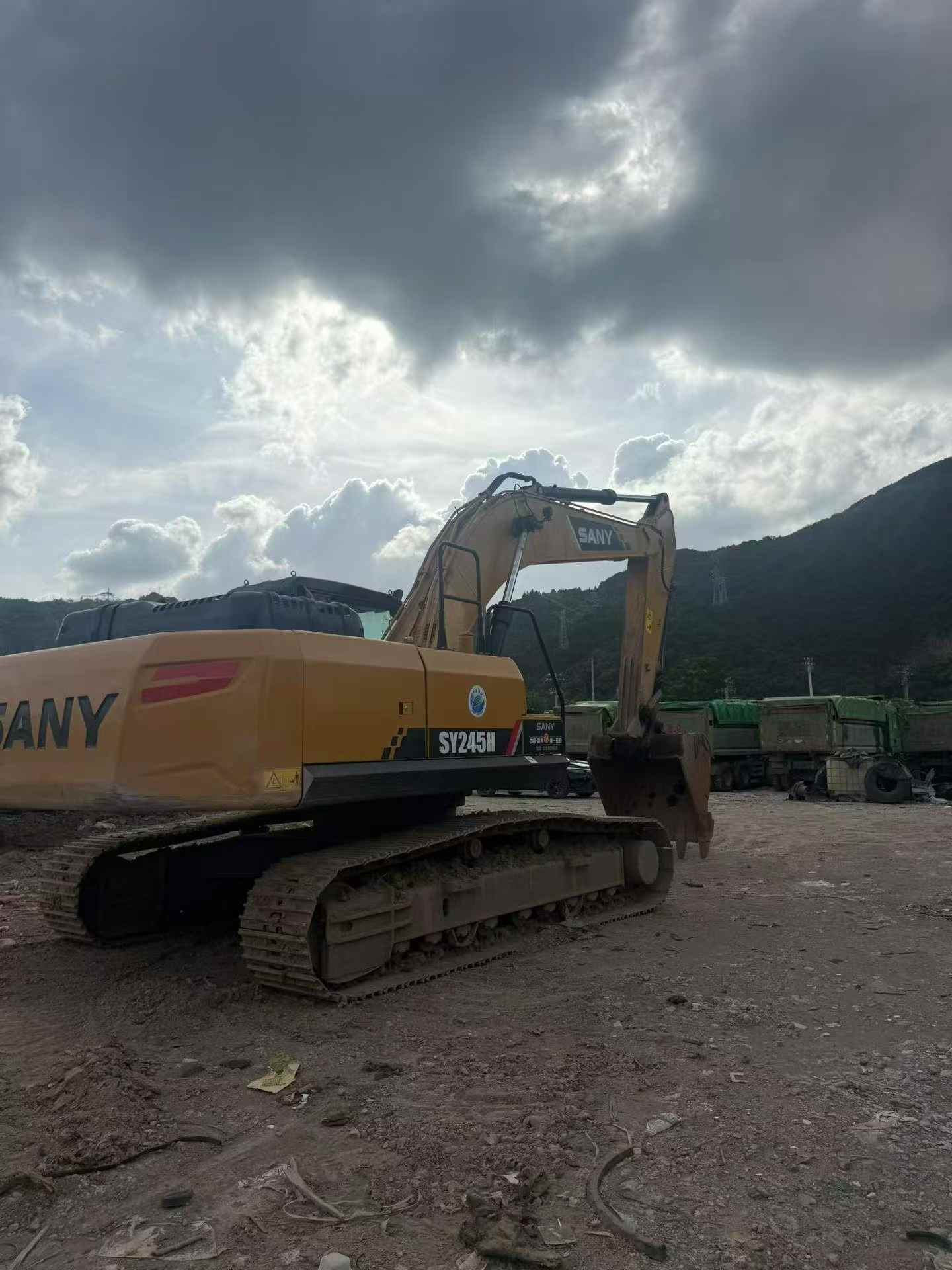 Buy Sany SY245H Used Excavator / 6