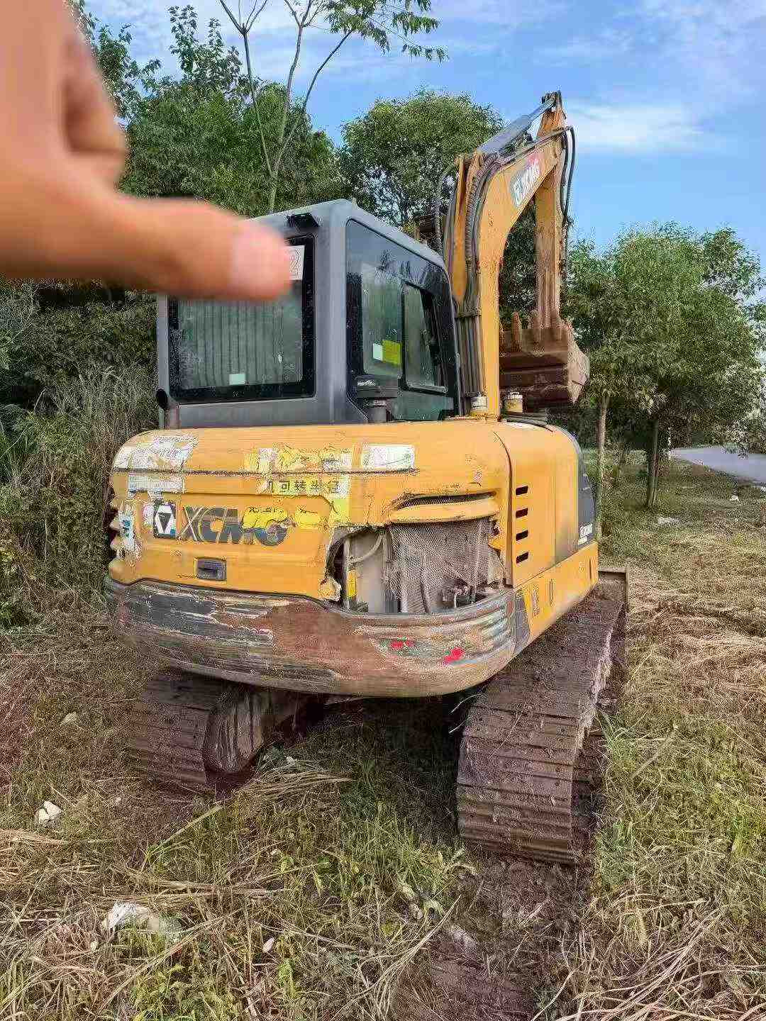 Buy XCMG XE55D Used Excavator / 1