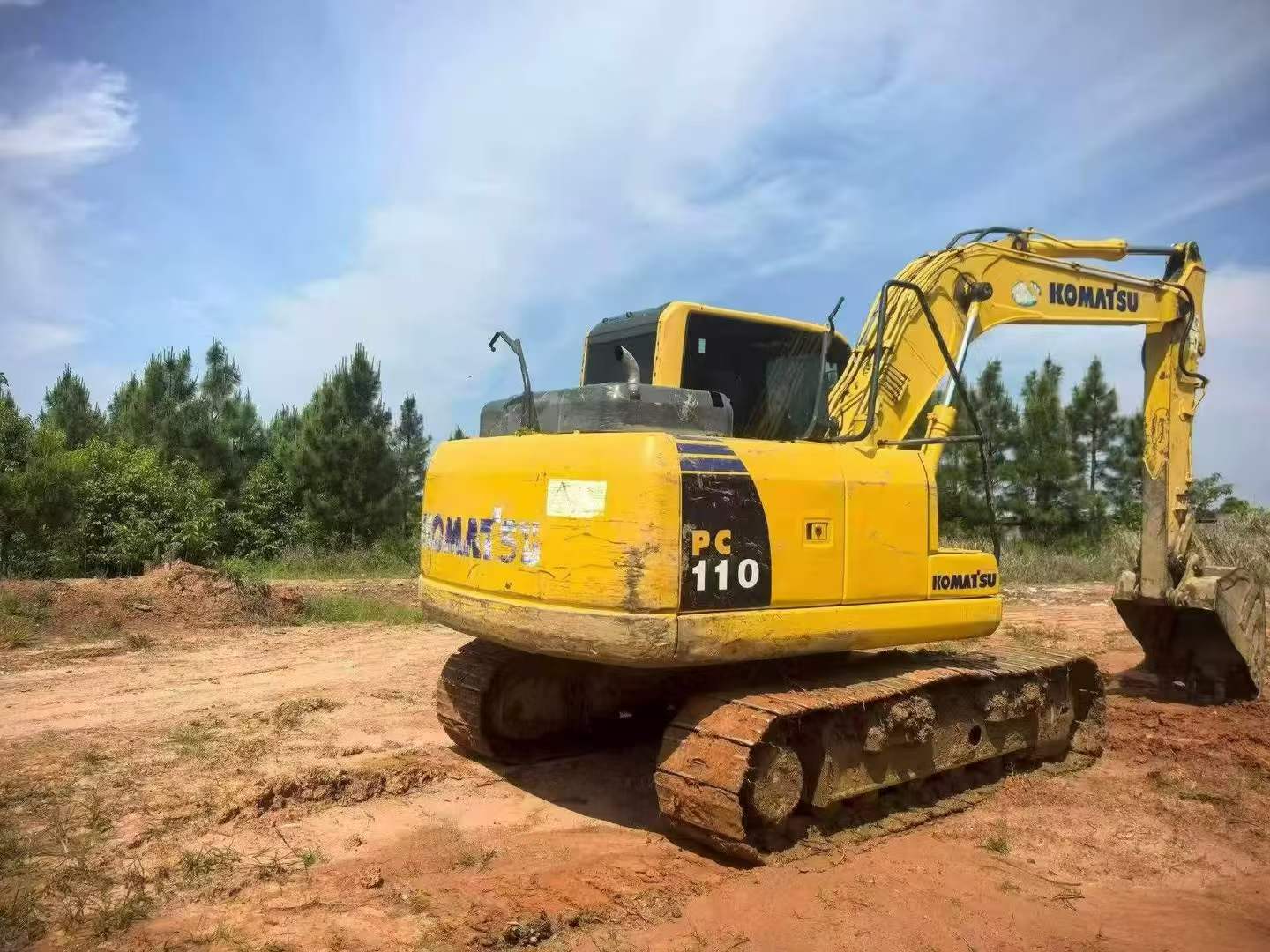 Buy Komatsu PC110-7 Used Excavator / 3