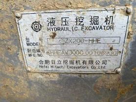 Buy Hitachi ZX200-6 Used Excavator / 9 Buy Hitachi ZX200-6 Used Excavator / 9
