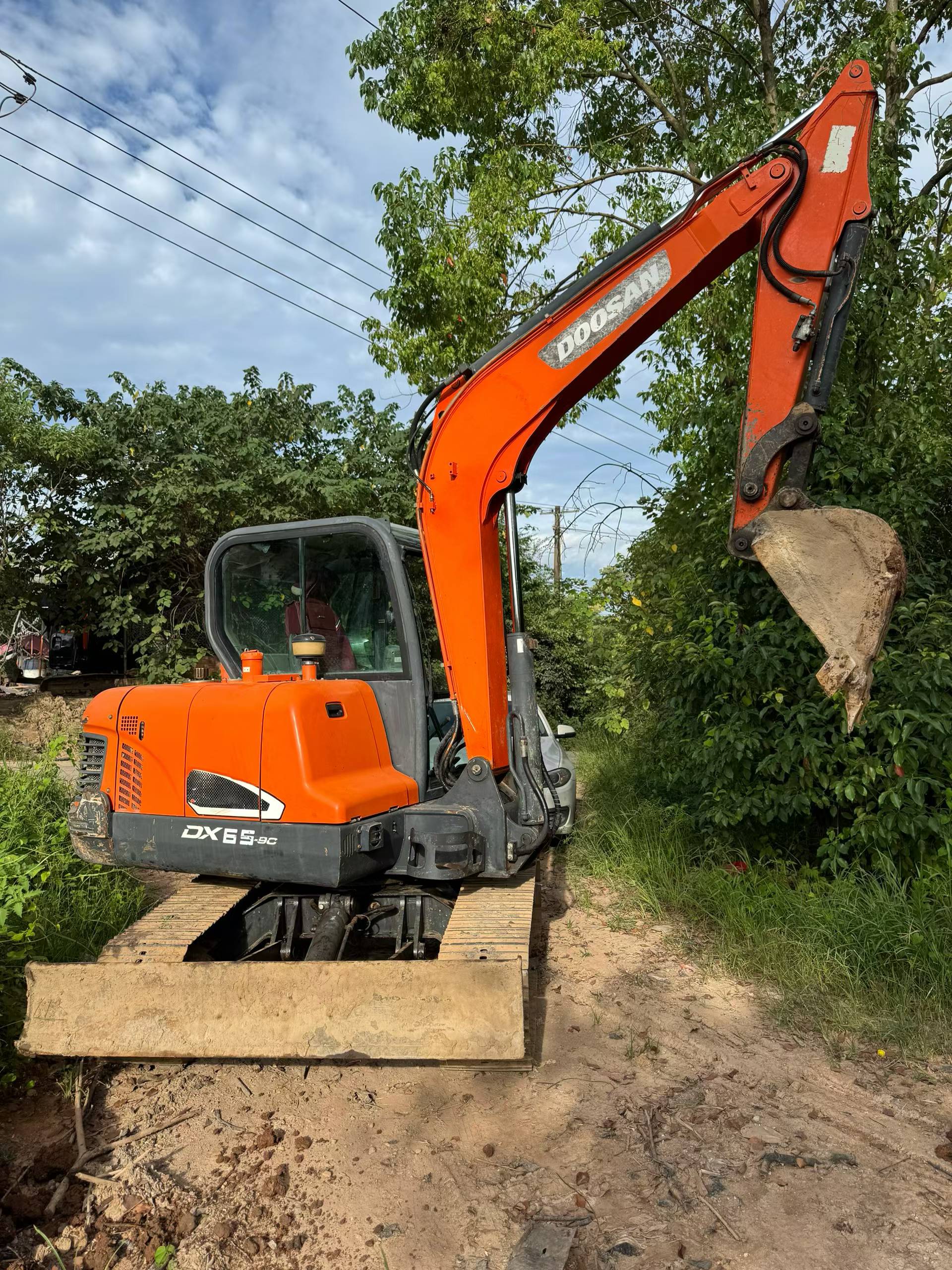 Buy Doosan DX55-9CN Used Excavator / 8