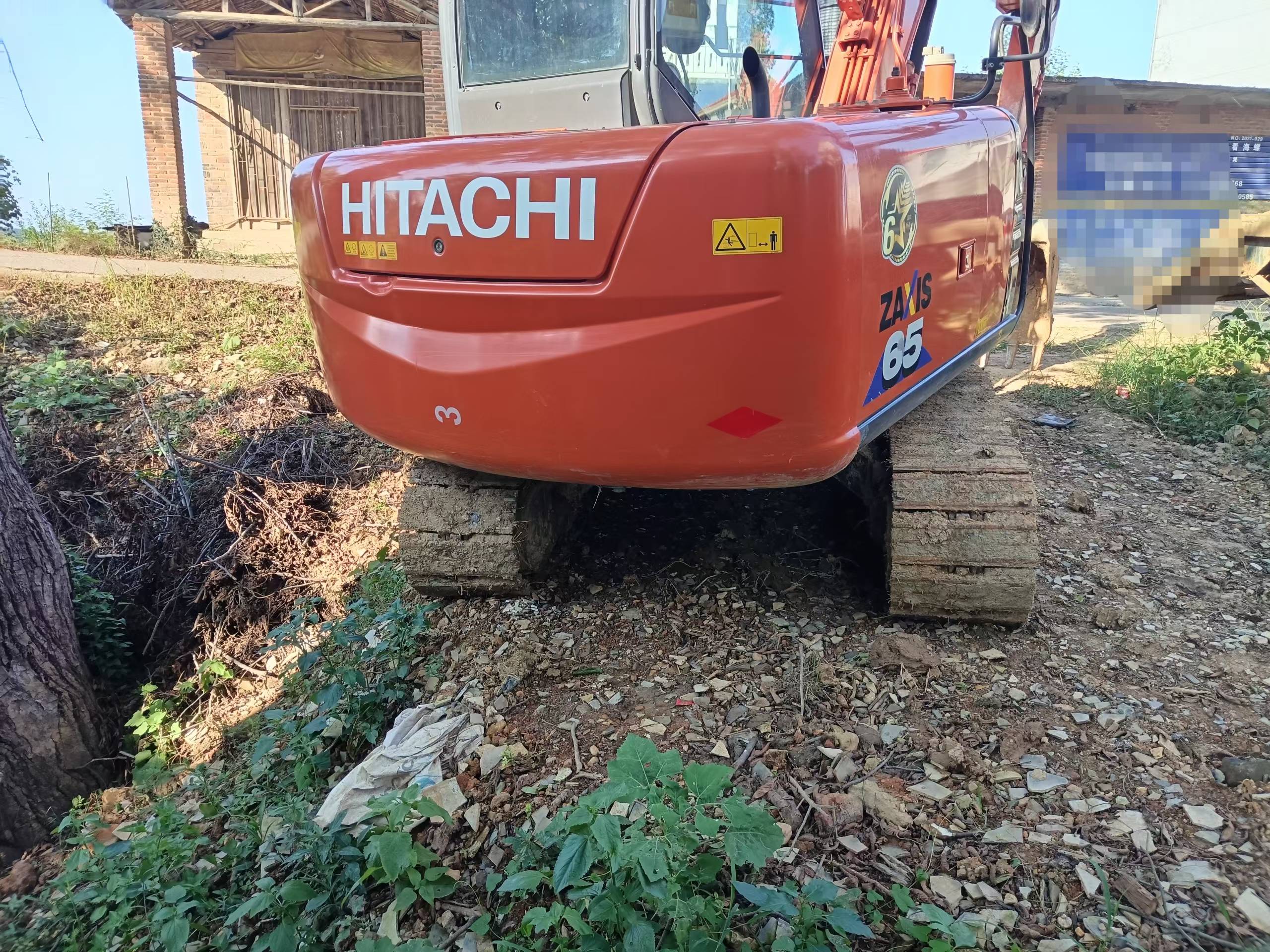 Buy Hitachi ZX65USB-3F Used Excavator / 5