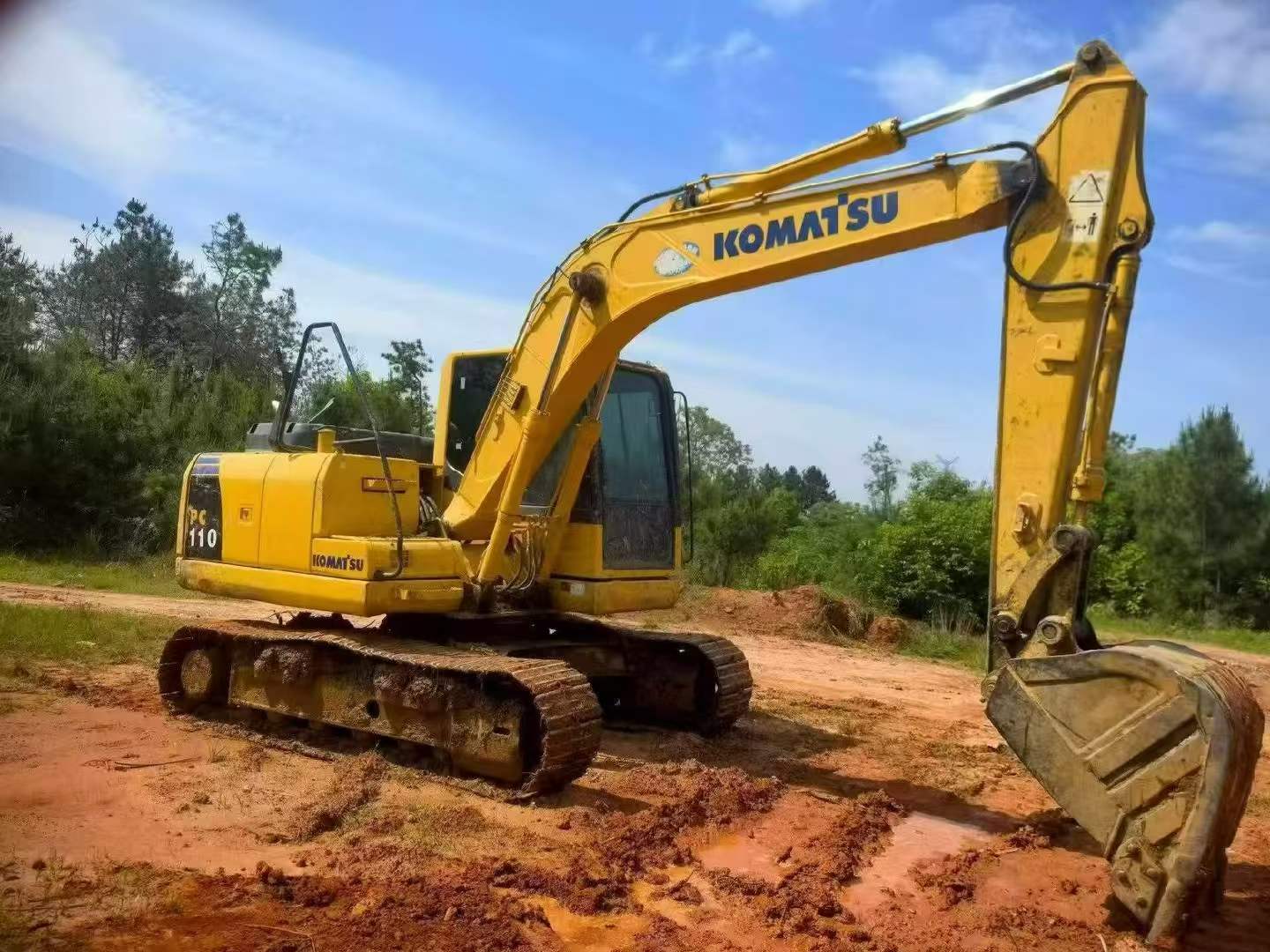 Buy Komatsu PC110-7 Used Excavator / 4