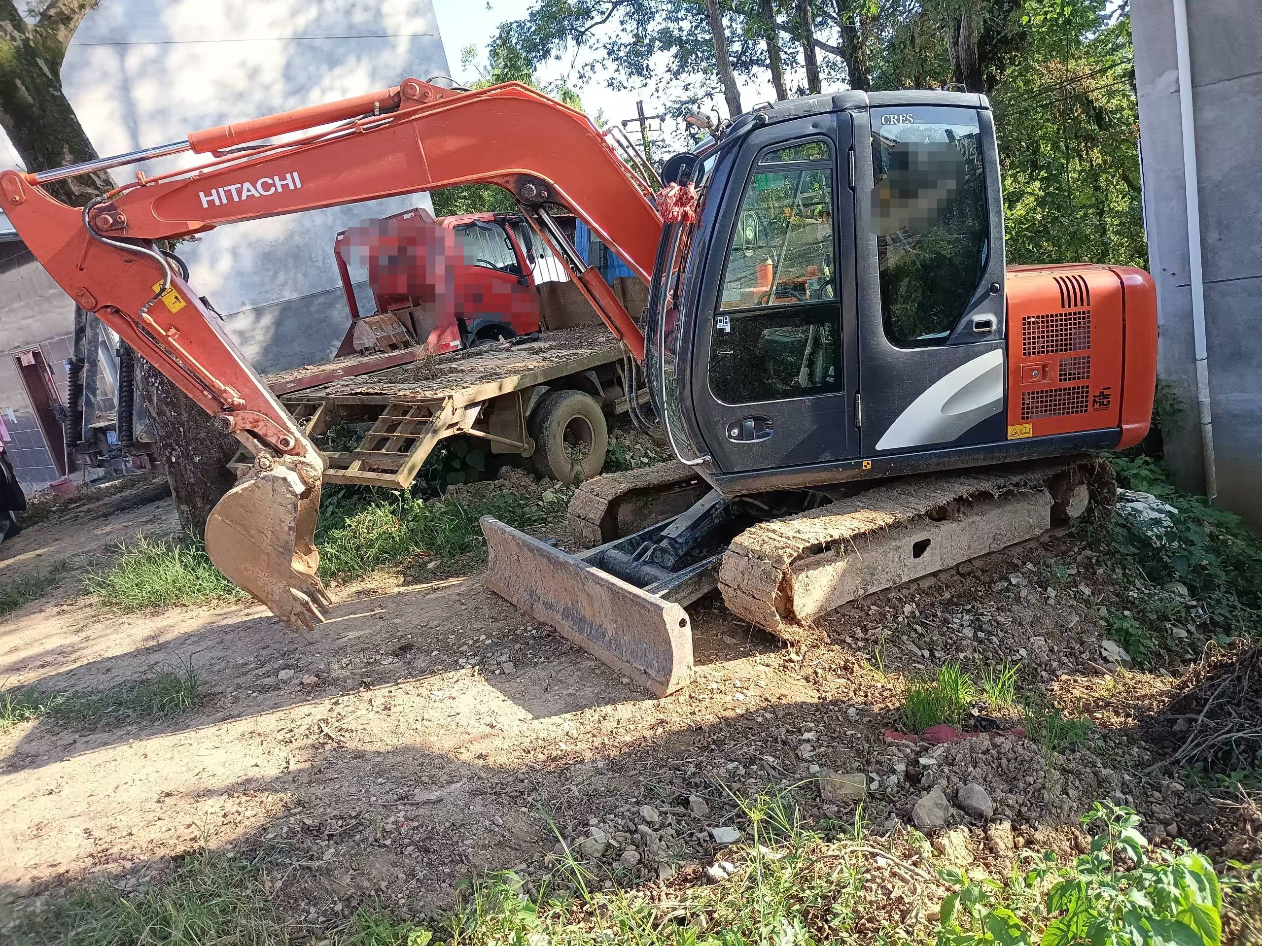 Buy Hitachi ZX65USB-3F Used Excavator / 4