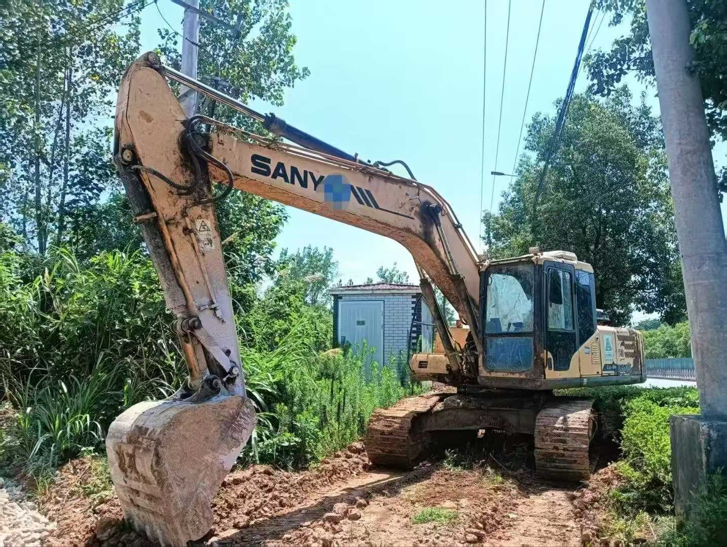 Buy Sany SY195C Used Excavator / 7