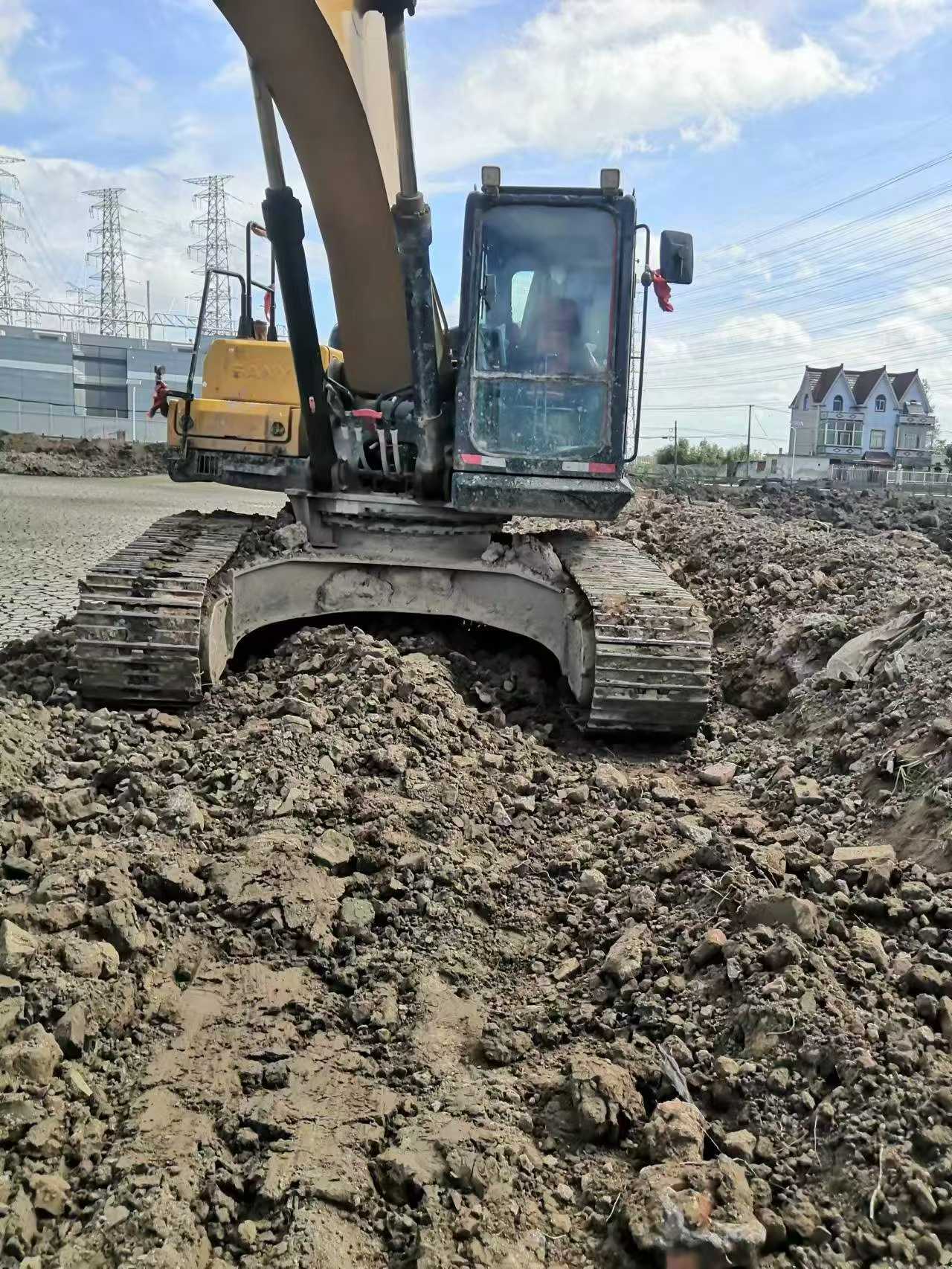 Buy Sany SY245H Used Excavator / 8