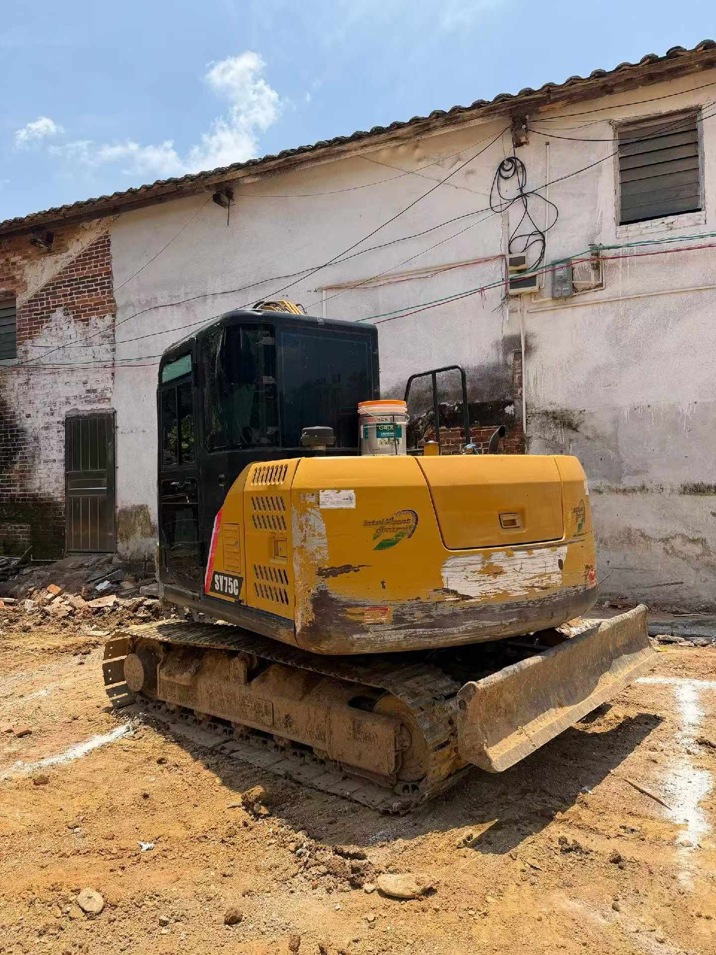 Buy Sany SY75 Used Excavator / 2