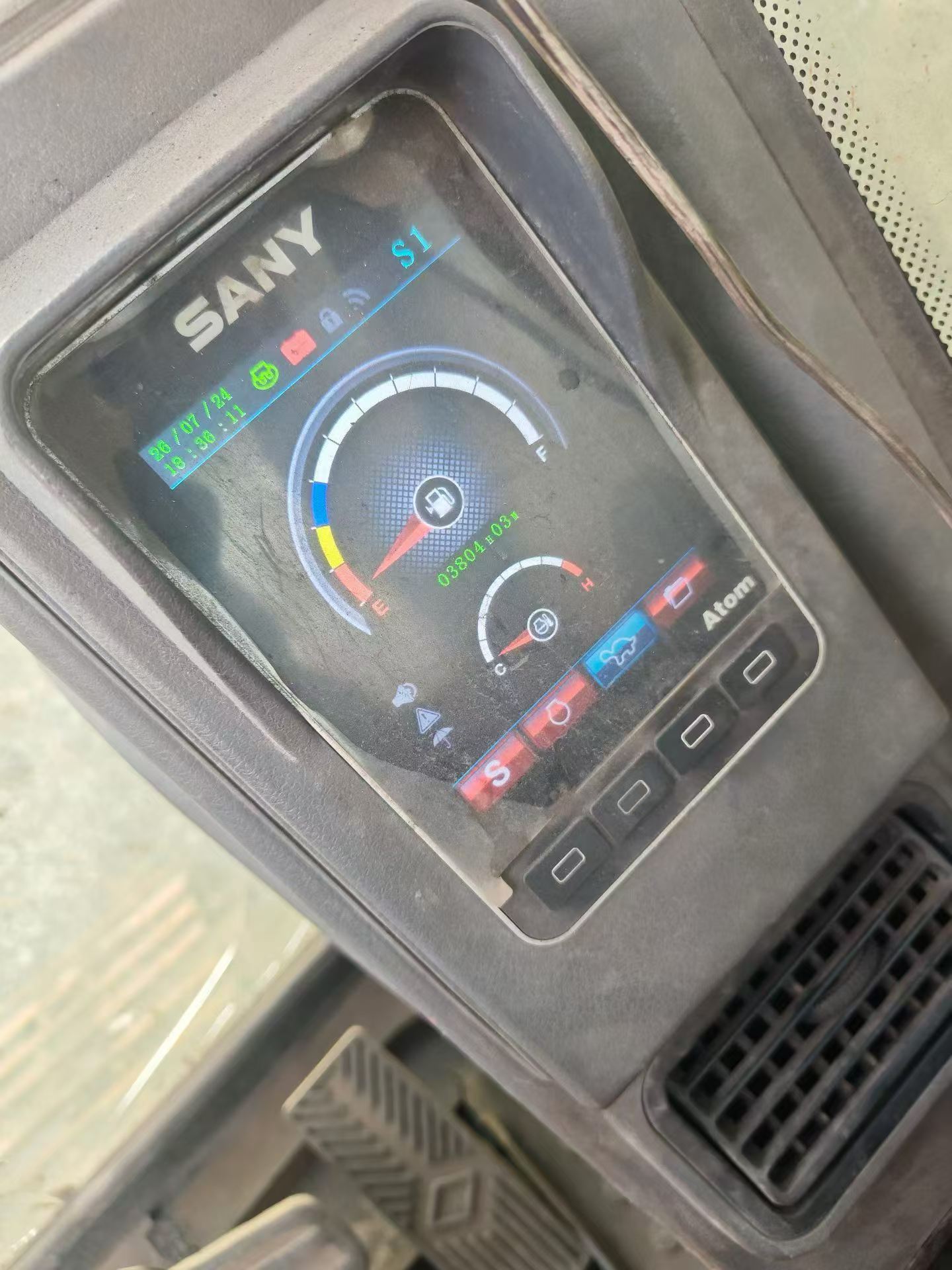 Buy Sany SY95C Used Excavator / 7