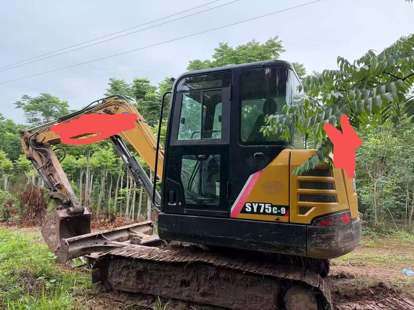 Buy Sany SY55 Used Excavator / 2