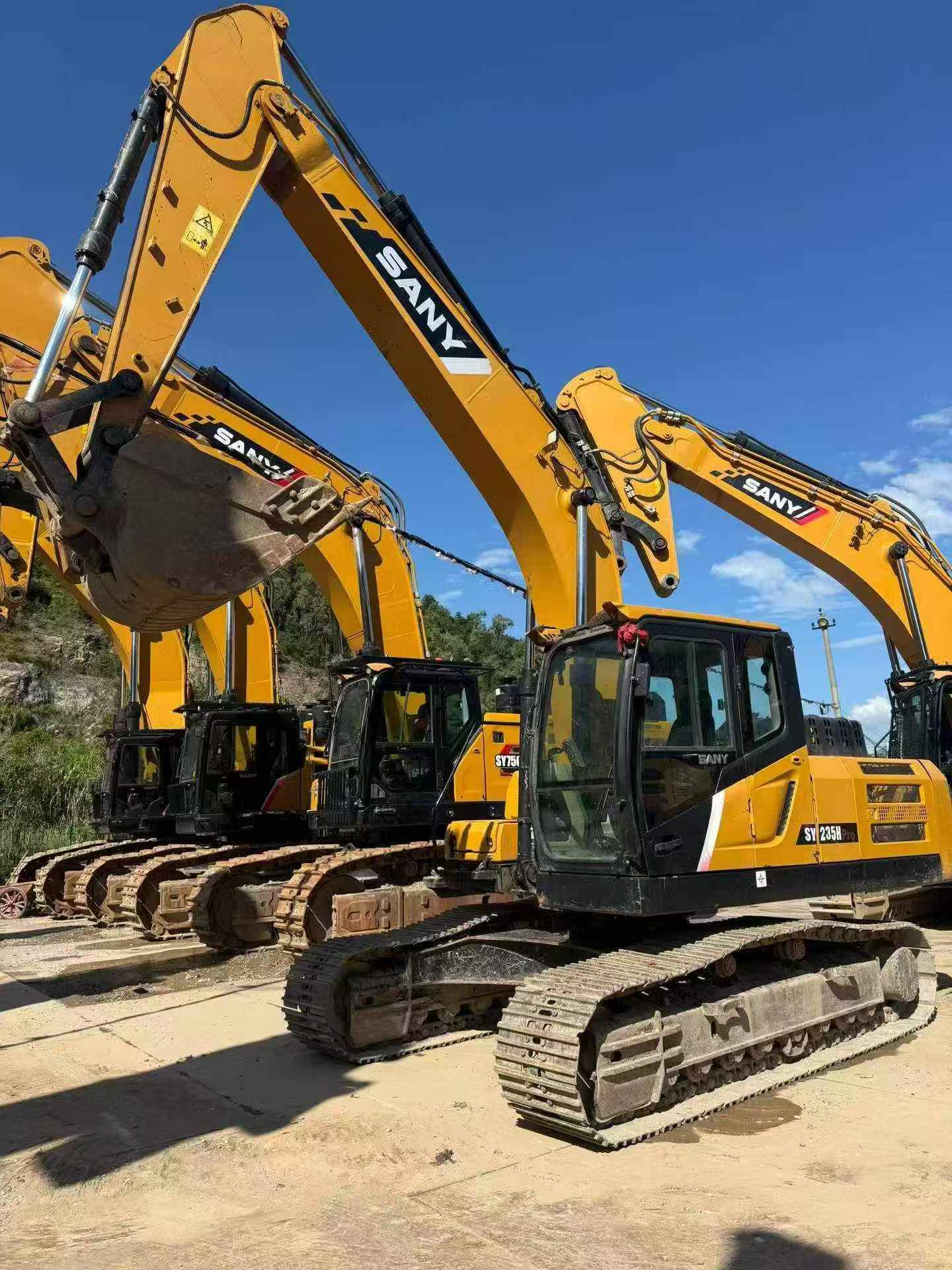 Buy Sany SY215H Used Excavator / 5
