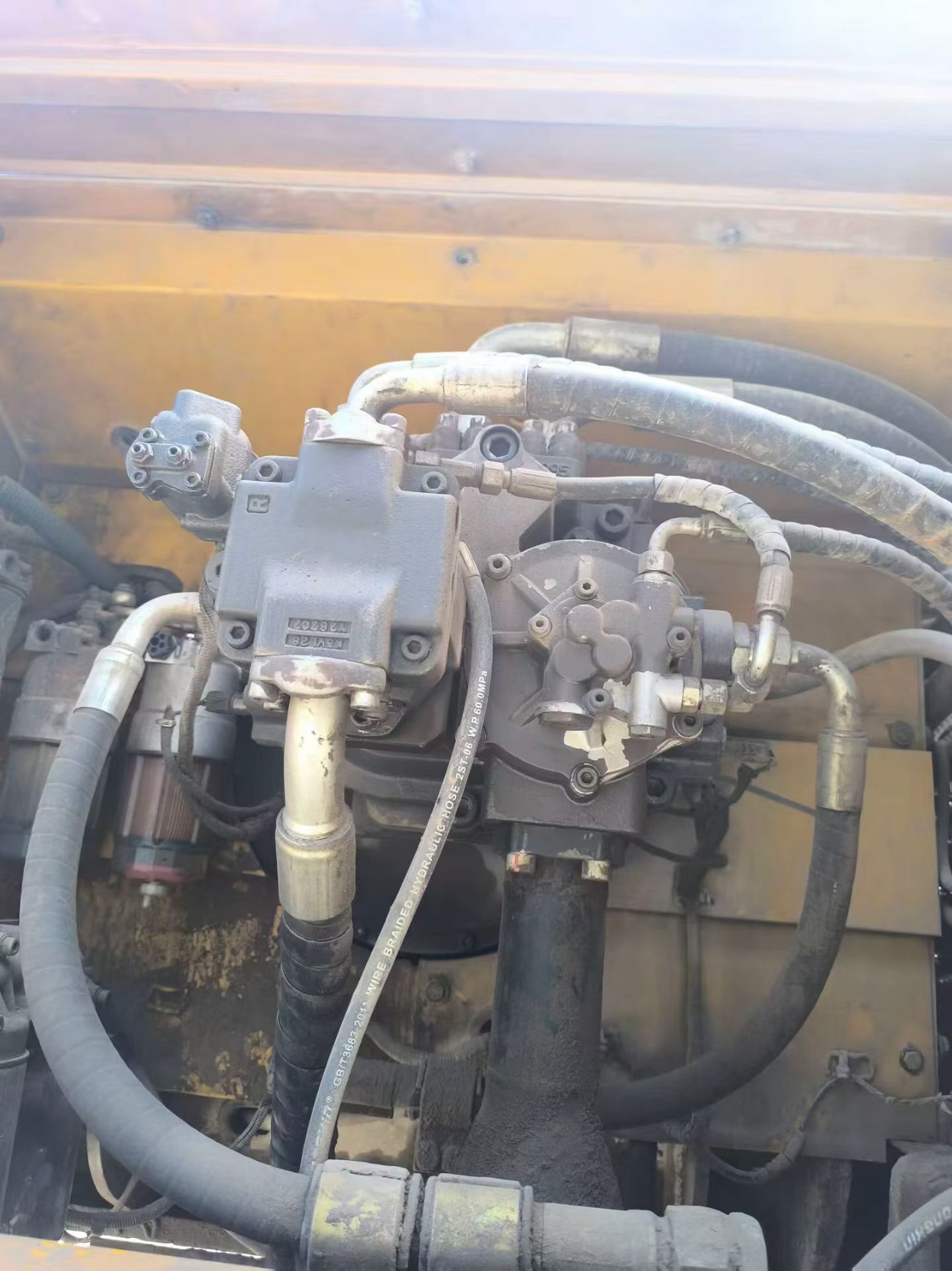 Buy Sany SY485C Used Excavator / 4