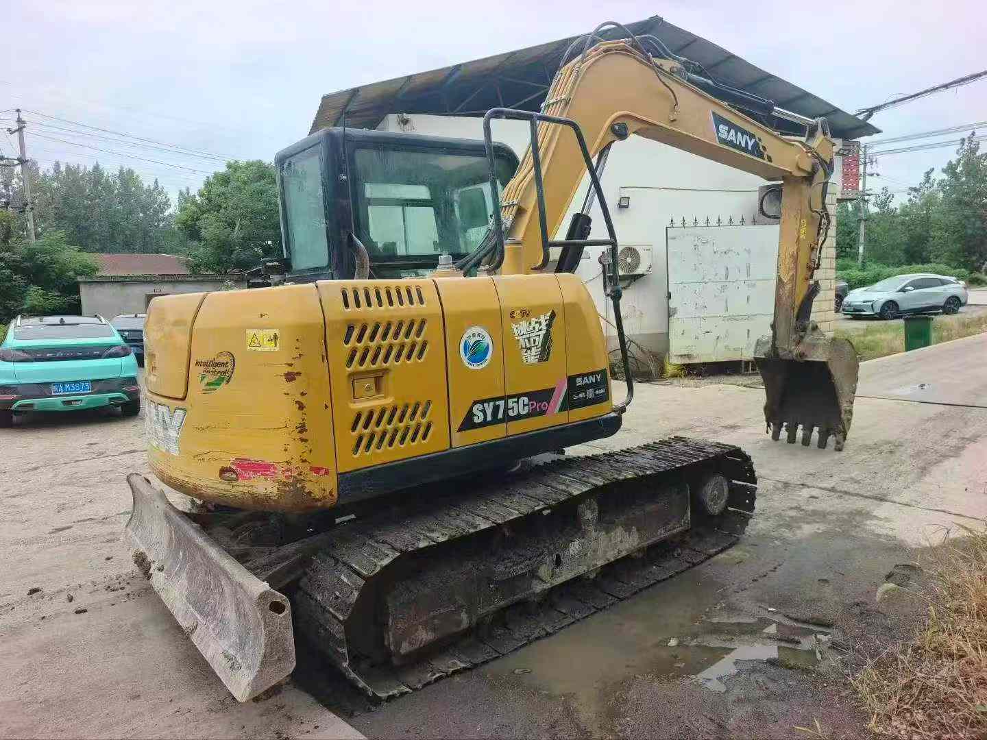 Buy Sany SY75 Used Excavator / 5