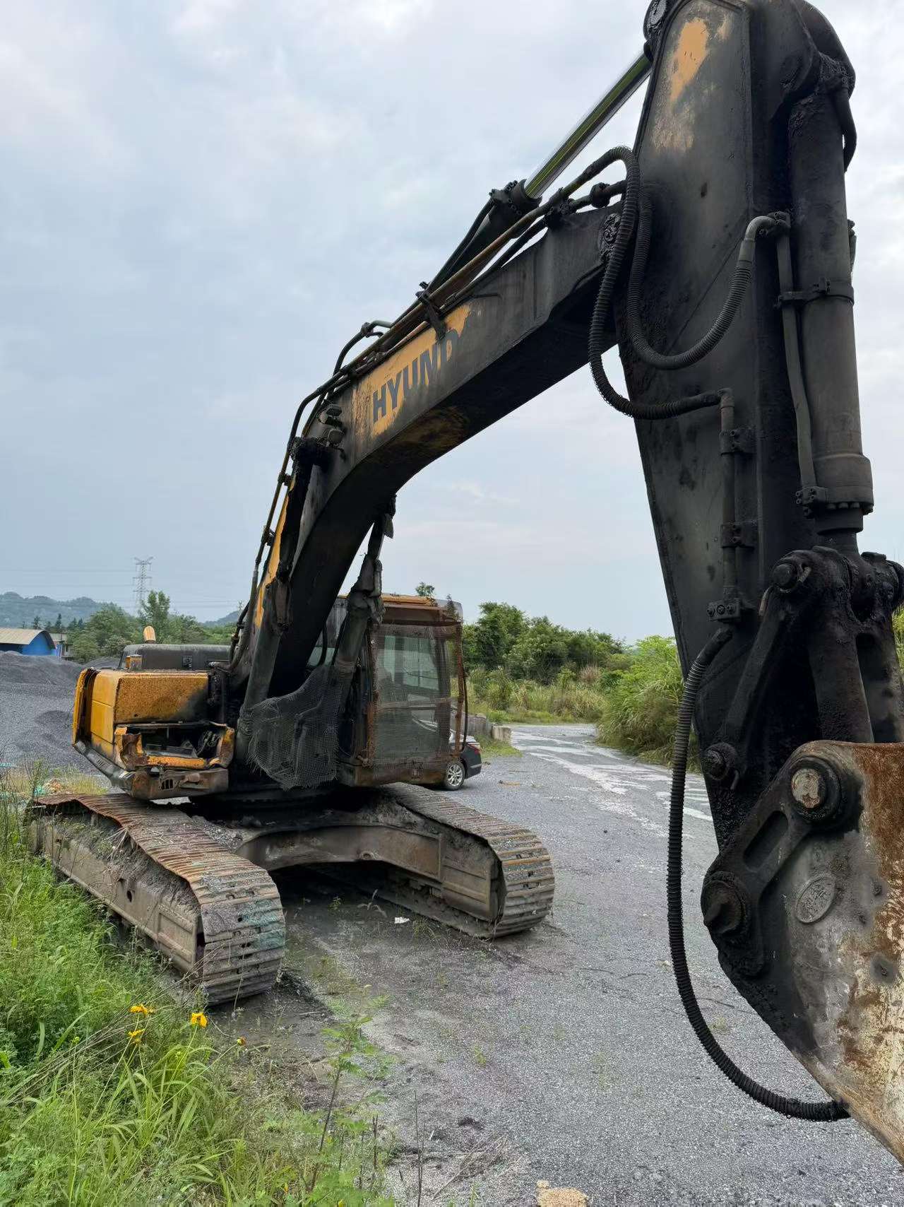 Buy Hyundai R385LVS Used Excavator / 5