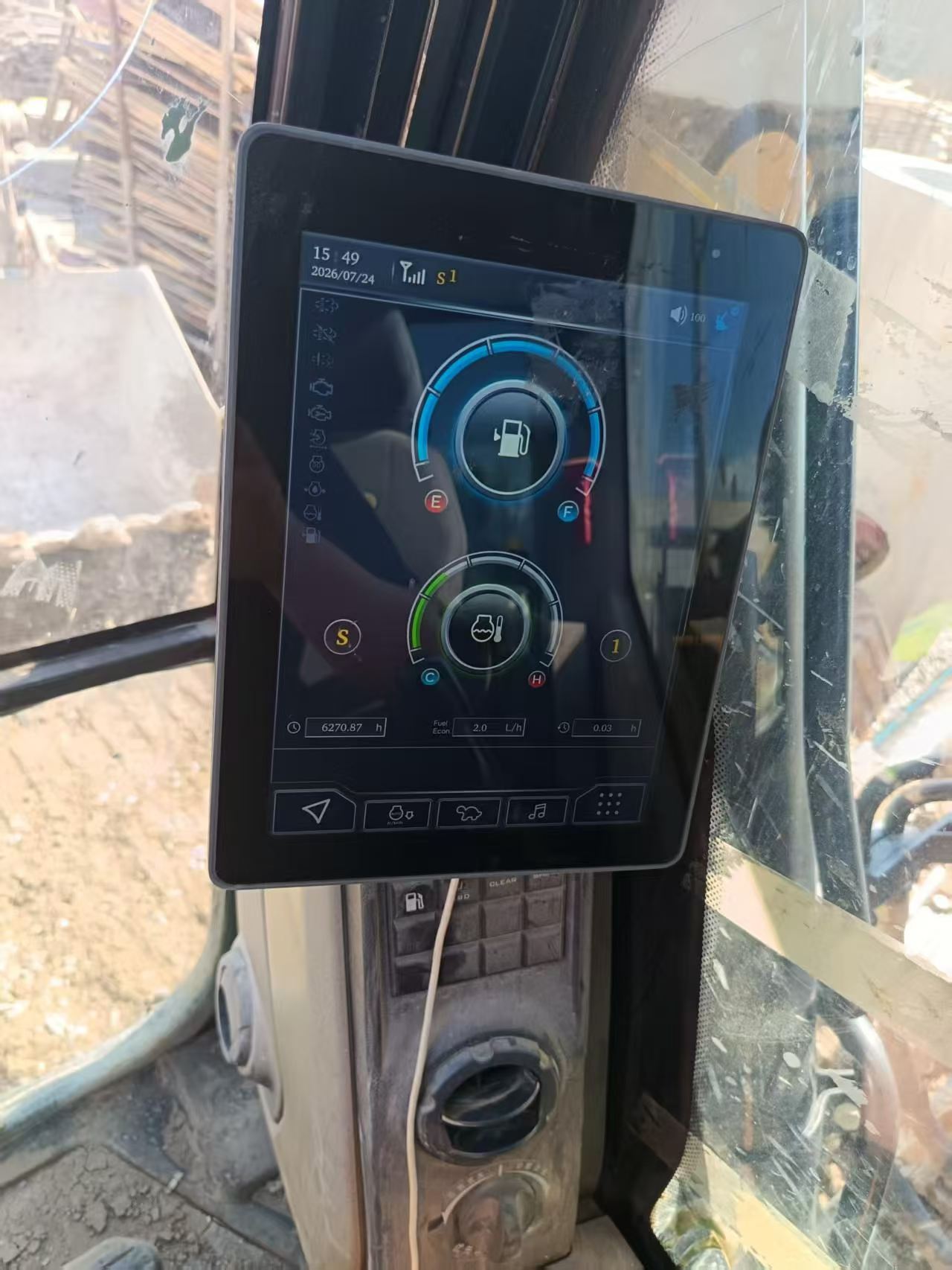 Buy Sany SY215C Used Excavator / 6