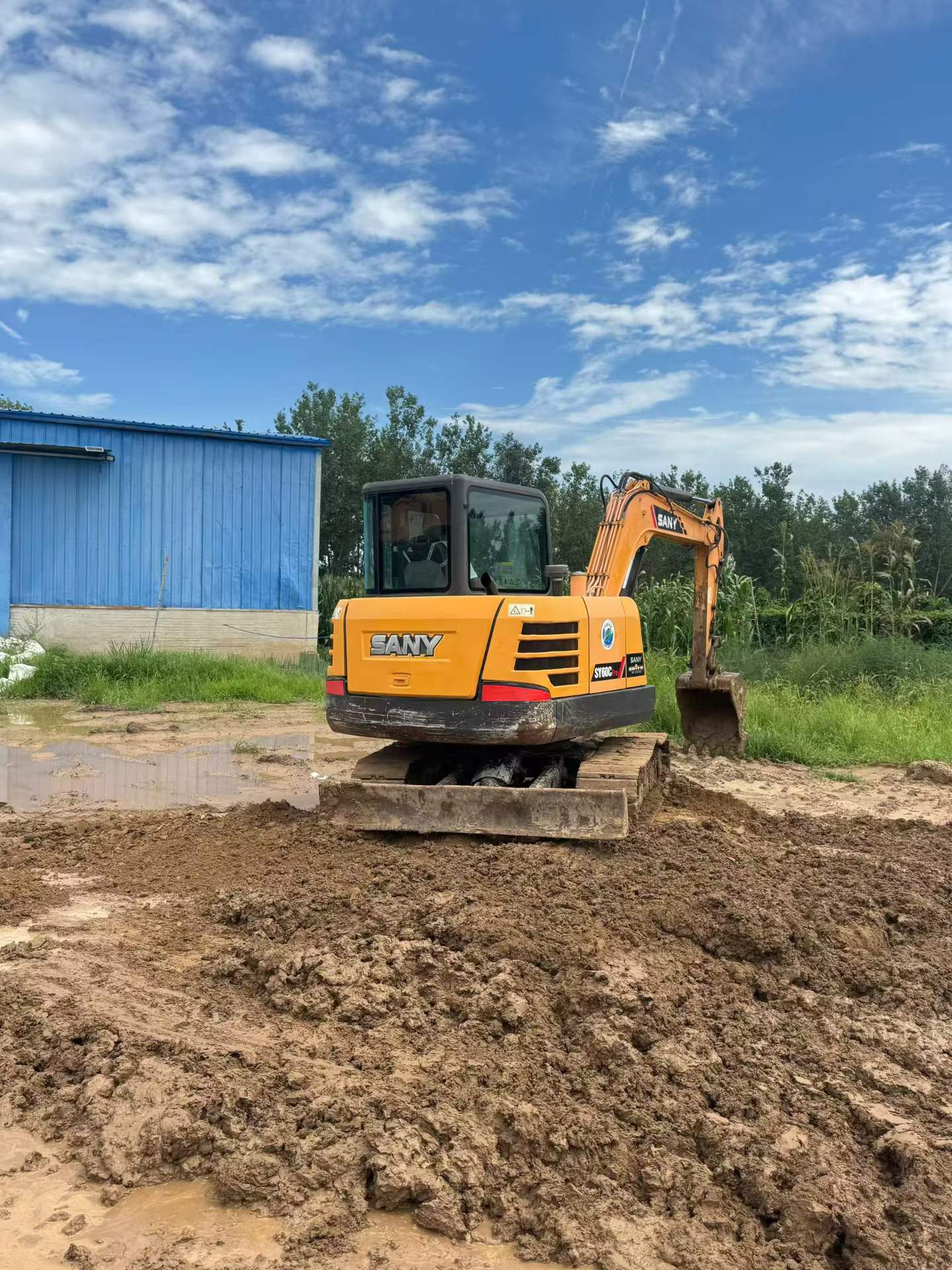 Buy Sany SY60 Used Excavator / 2