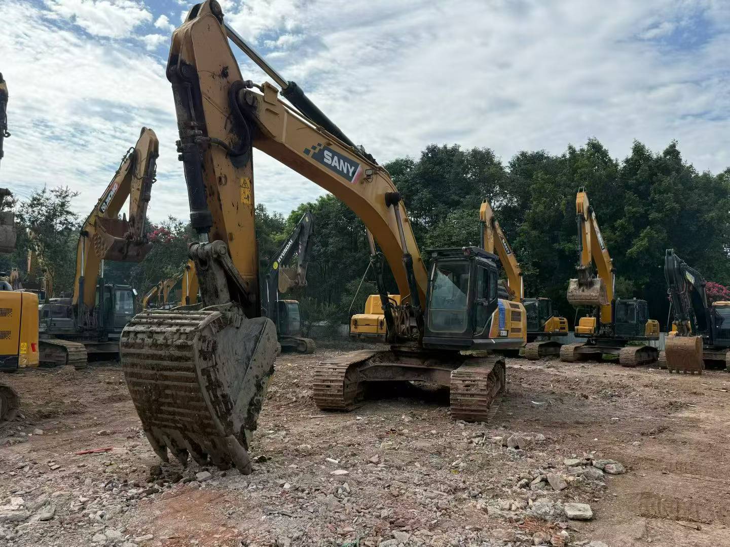 Buy Sany SY365C Used Excavator / 3