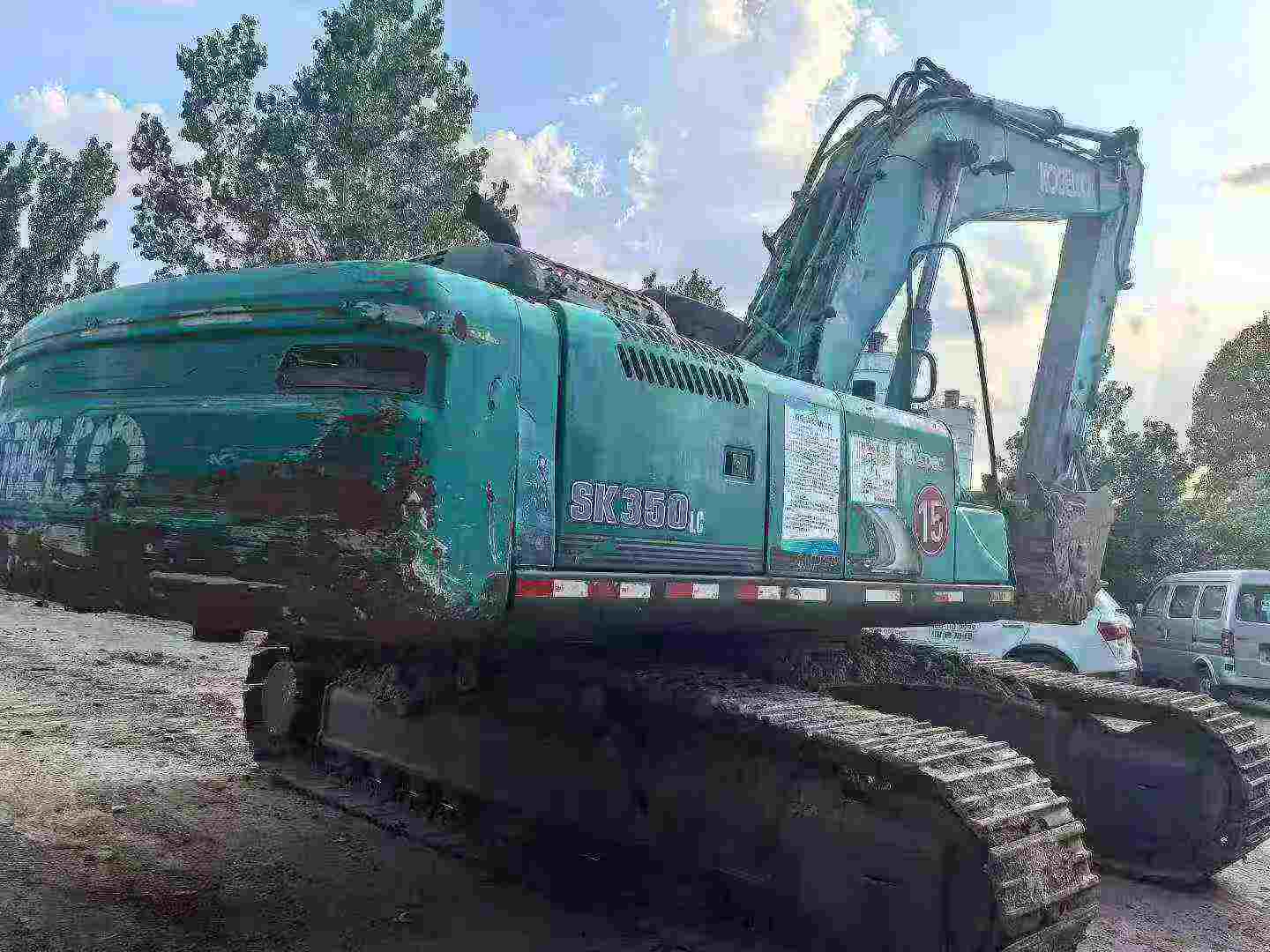 Buy Kobelco SK350-8 Used Excavator / 4