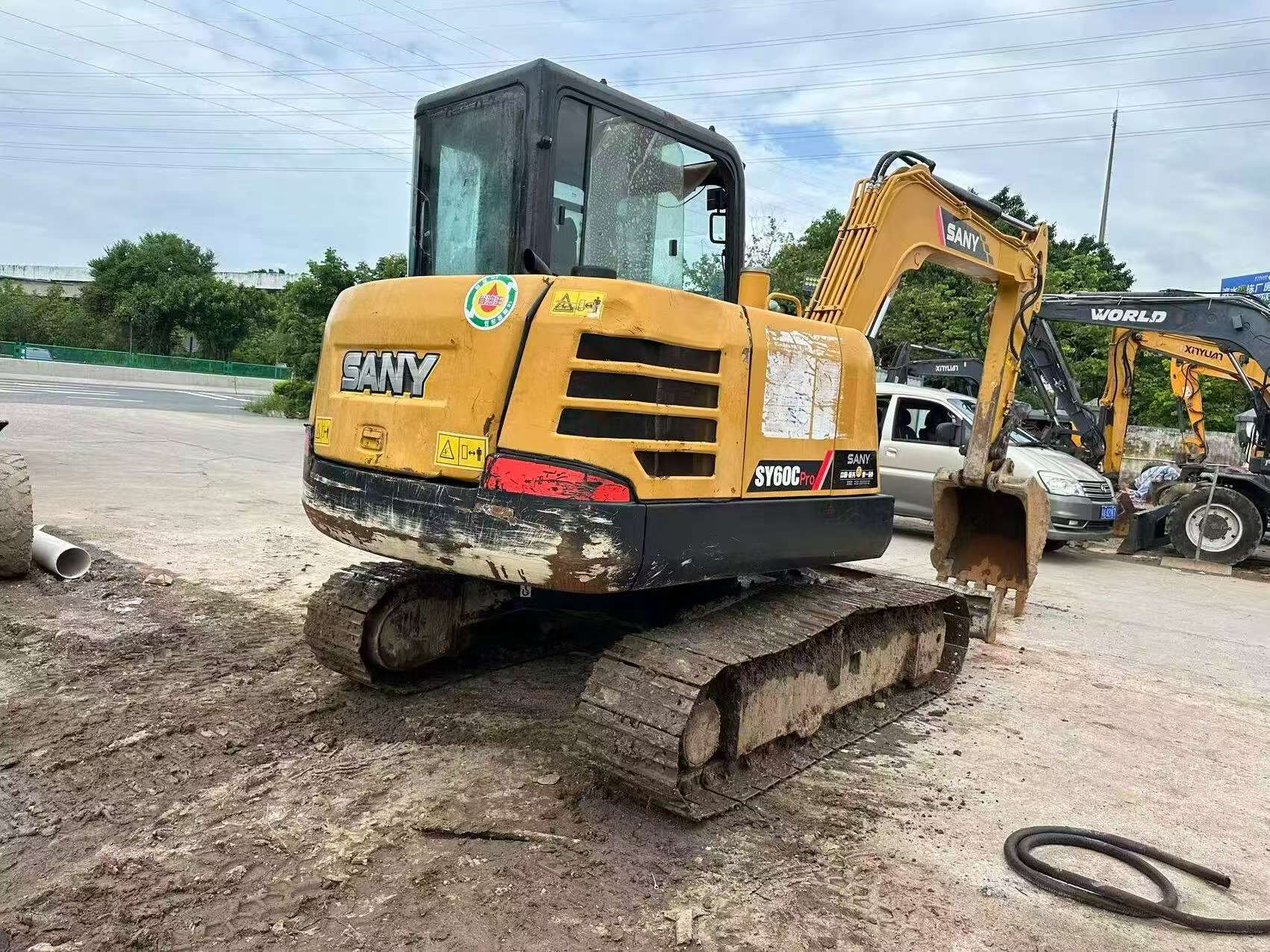 Buy Sany SY60 Used Excavator / 3
