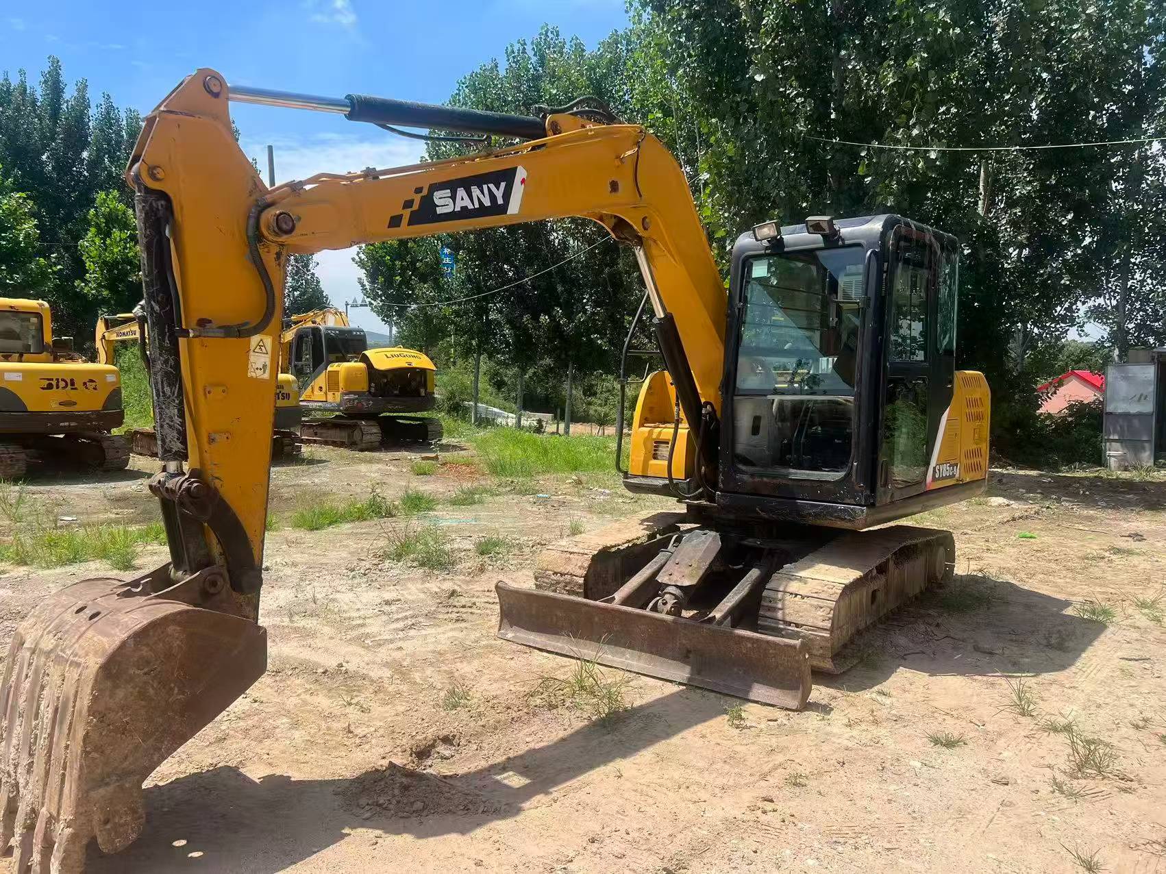 Buy Sany SY65C Used Excavator / 3