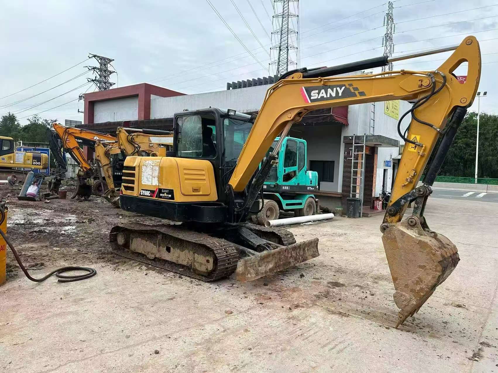 Buy Sany SY60 Used Excavator / 2