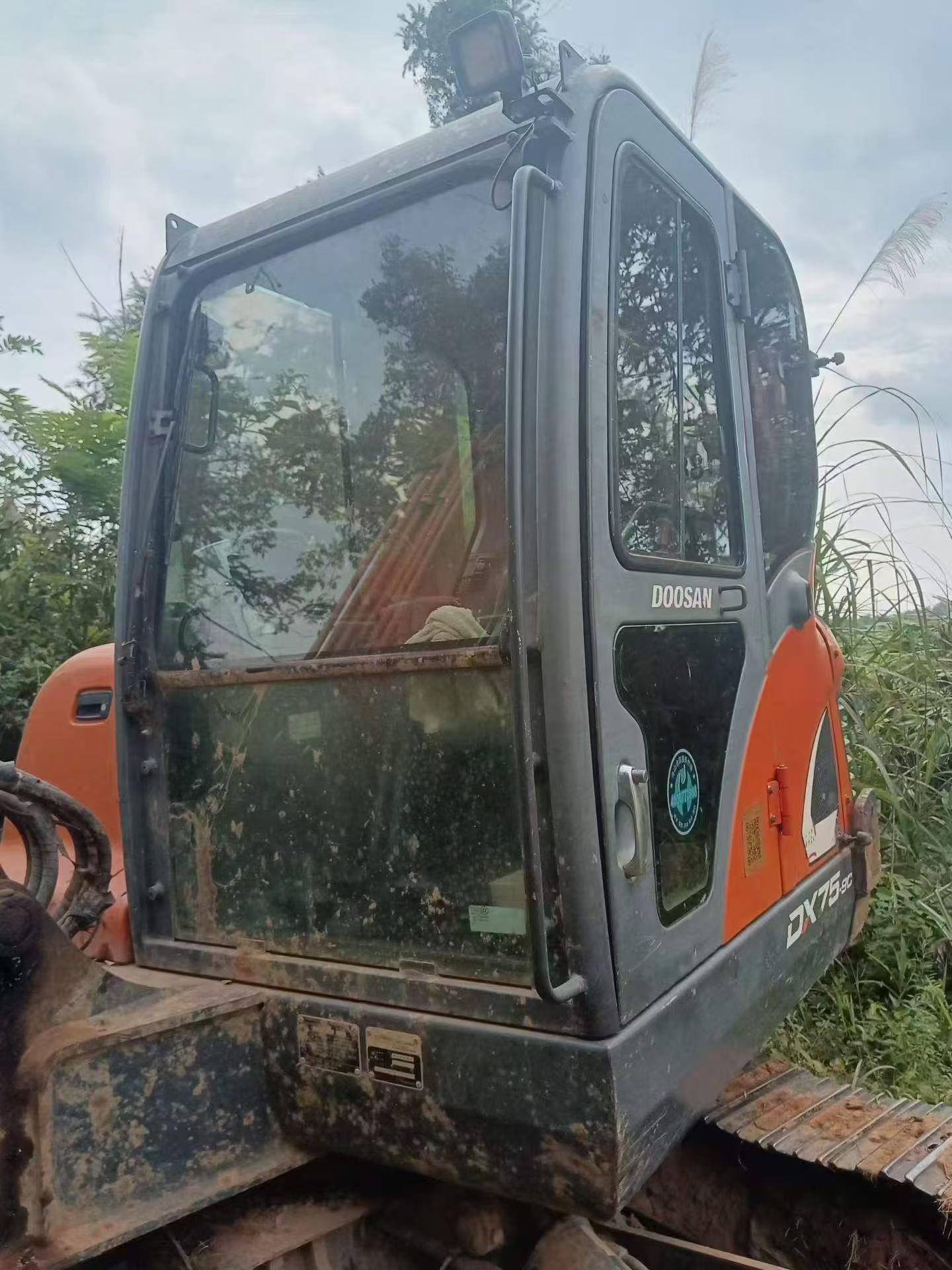 Buy Doosan DH55 Used Excavator / 8