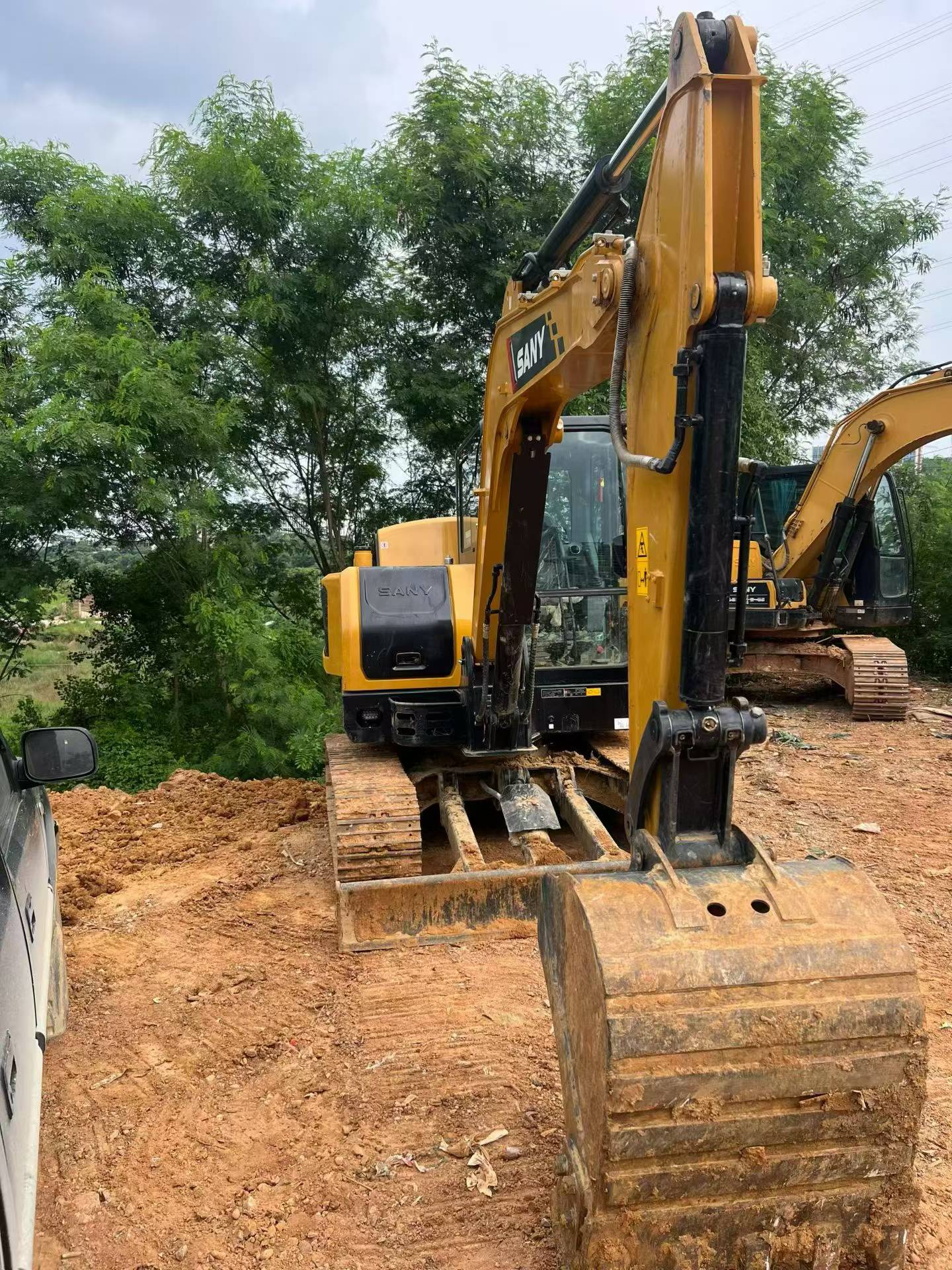Buy Sany SY60 Used Excavator / 5