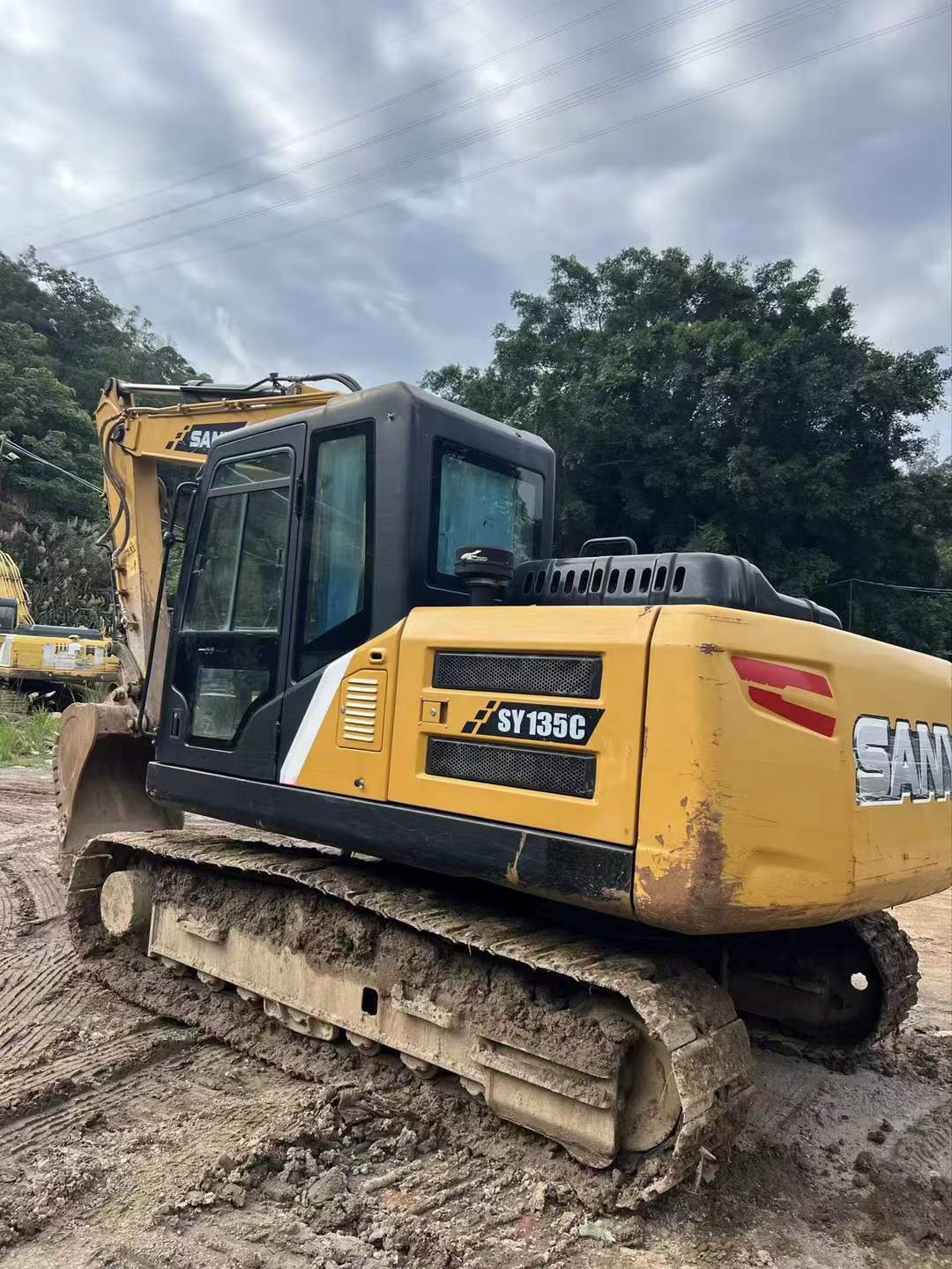 Buy Sany SY135 Used Excavator / 3