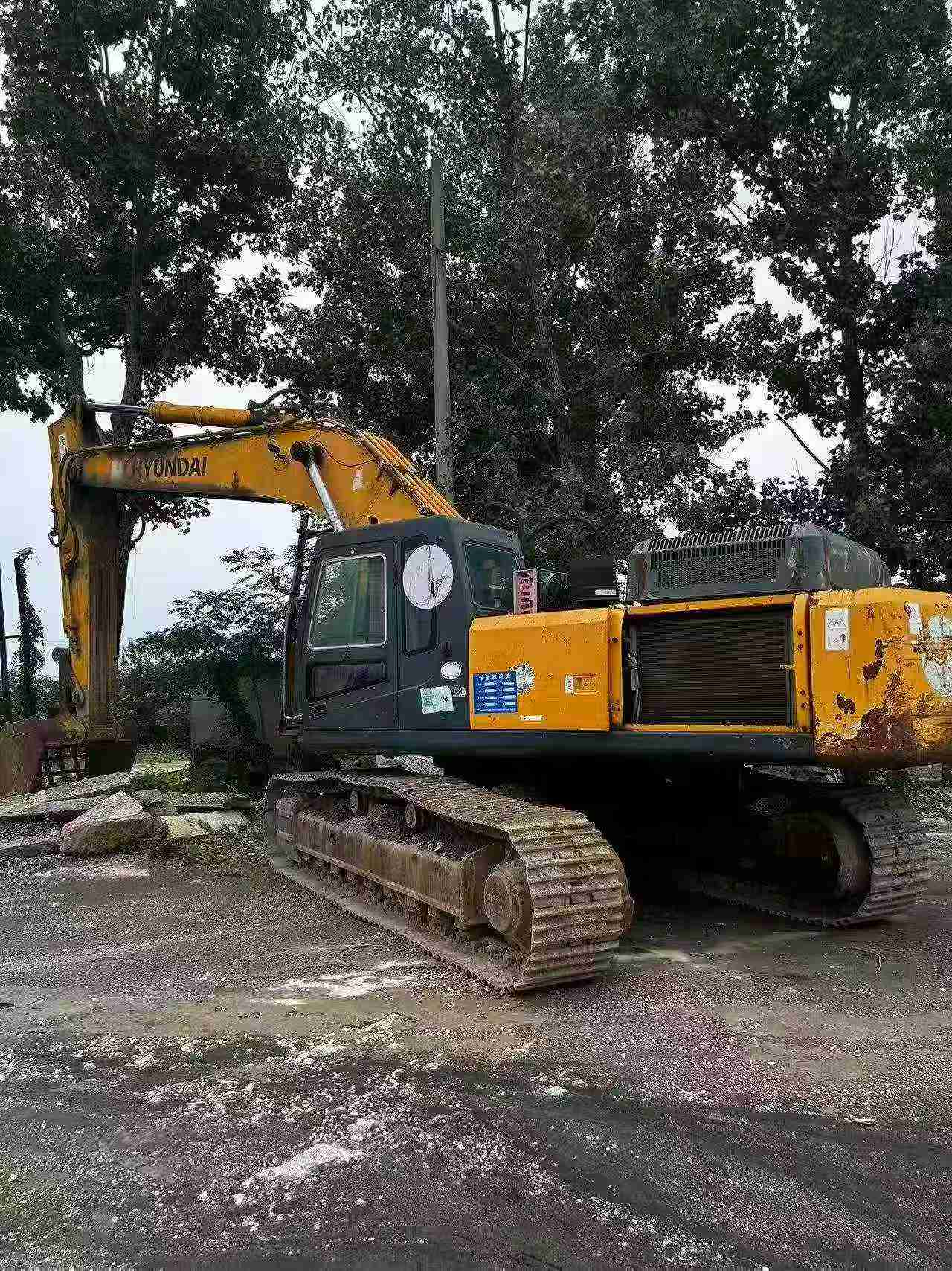 Buy Hyundai R455LC-7 Used Excavator / 4