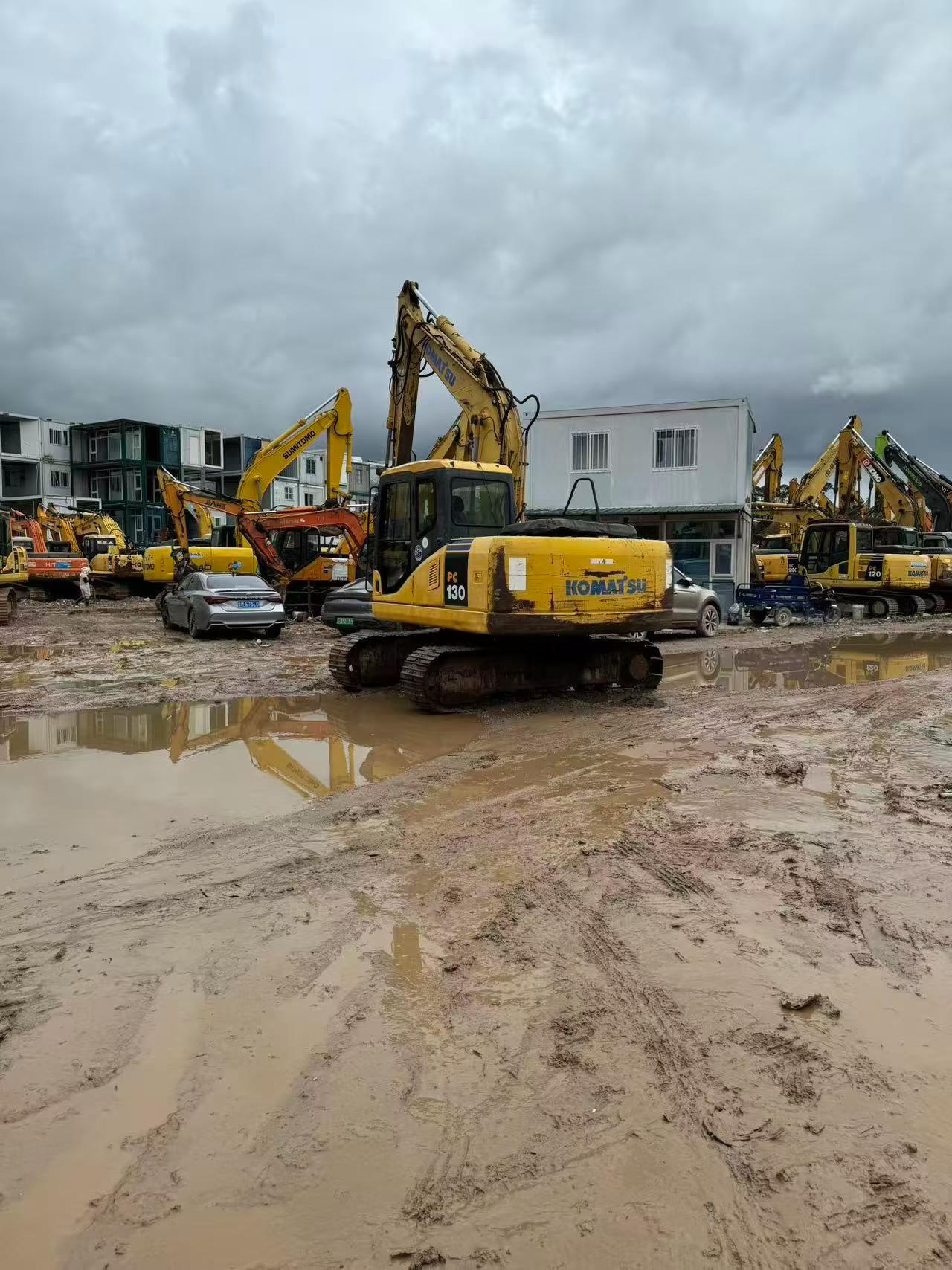 Buy Komatsu PC110-7 Used Excavator / 8