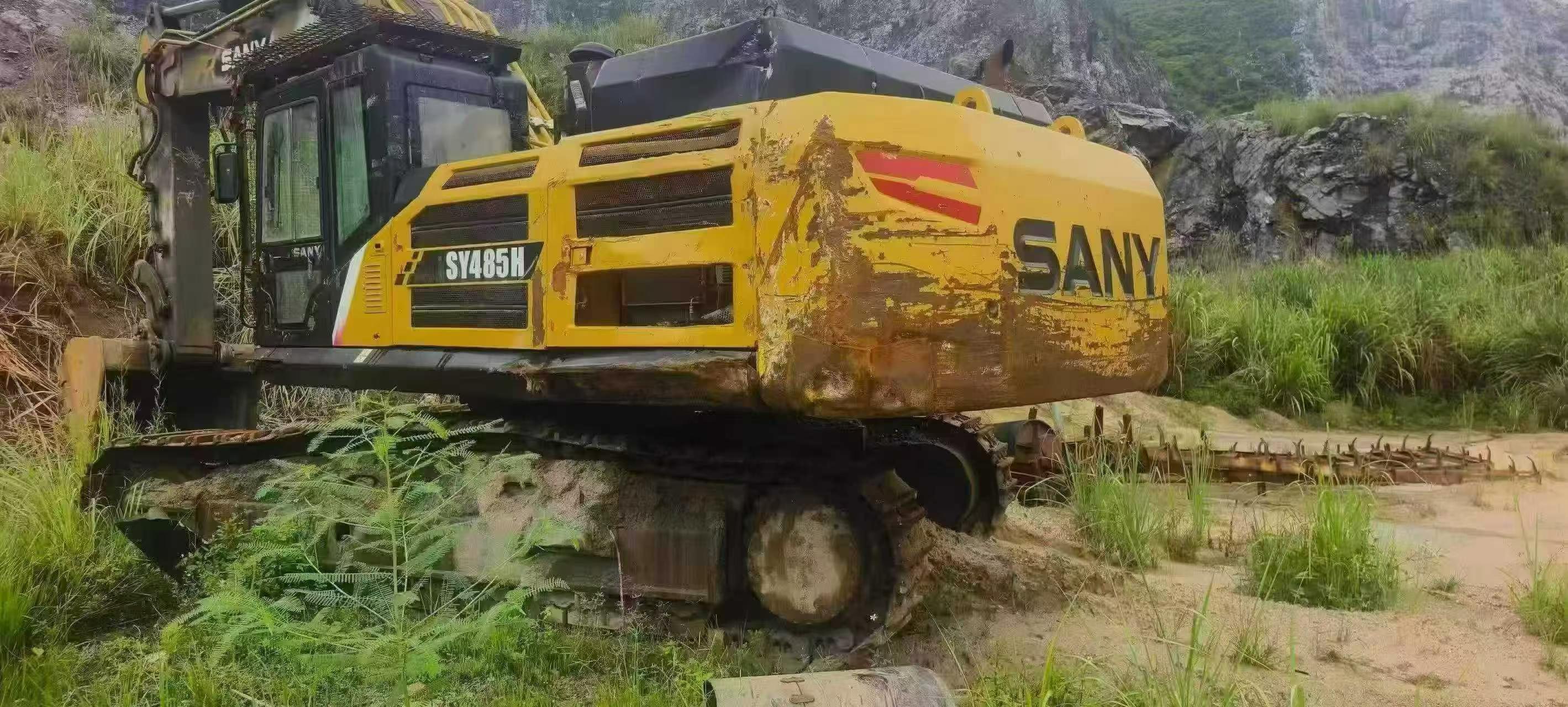 Buy Sany SY485C Used Excavator / 5