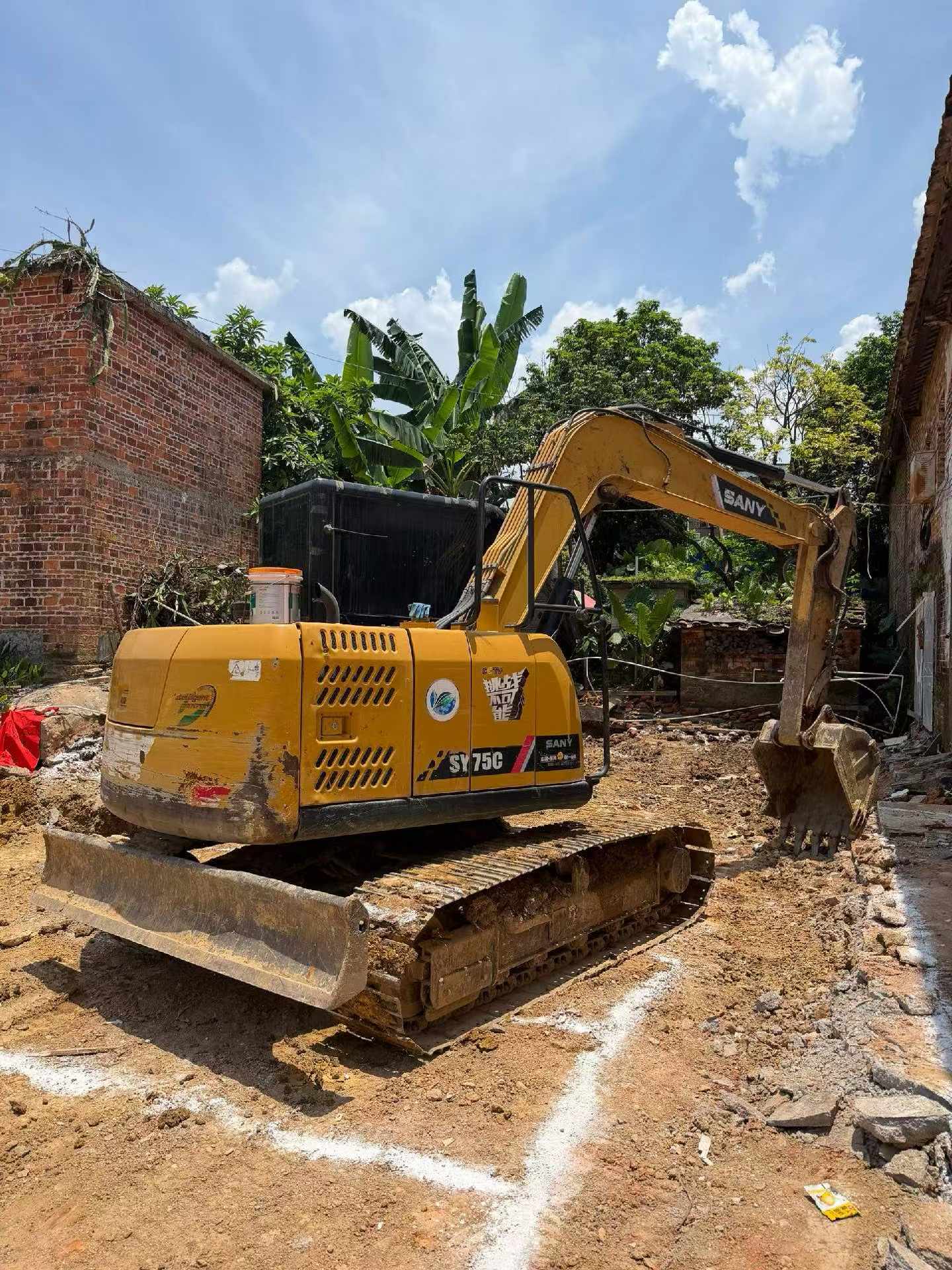 Buy Sany SY75 Used Excavator / 3