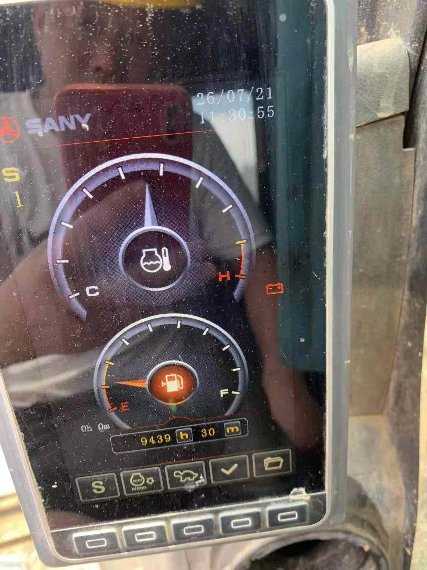 Buy Sany SY135 Used Excavator / 5