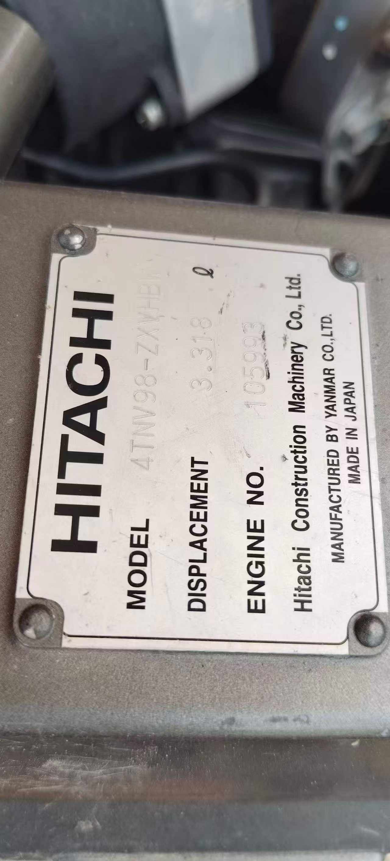 Buy Hitachi ZX60 Used Excavator / 8