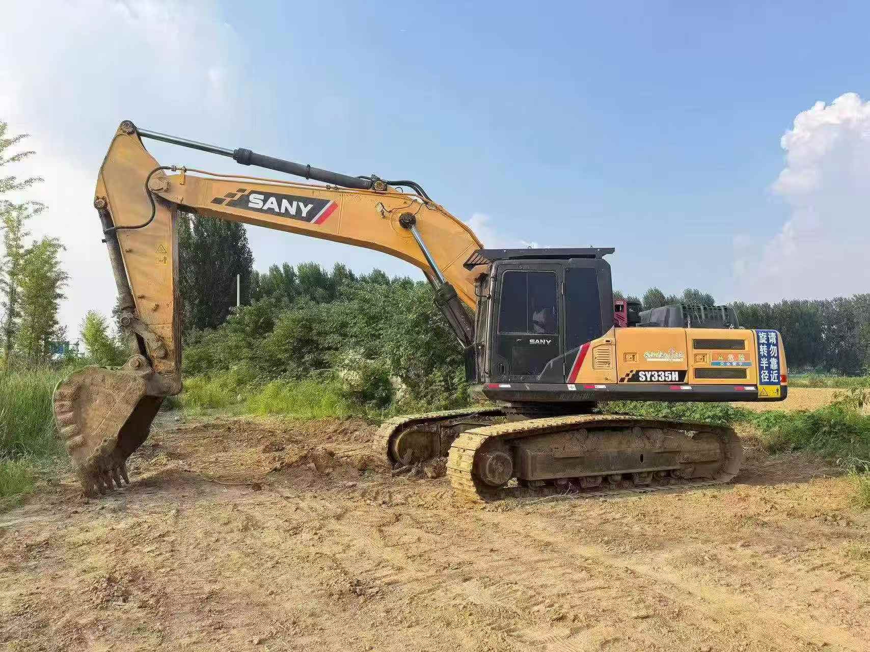 Acheter Sany SY335C-8 D'occasion Pelle