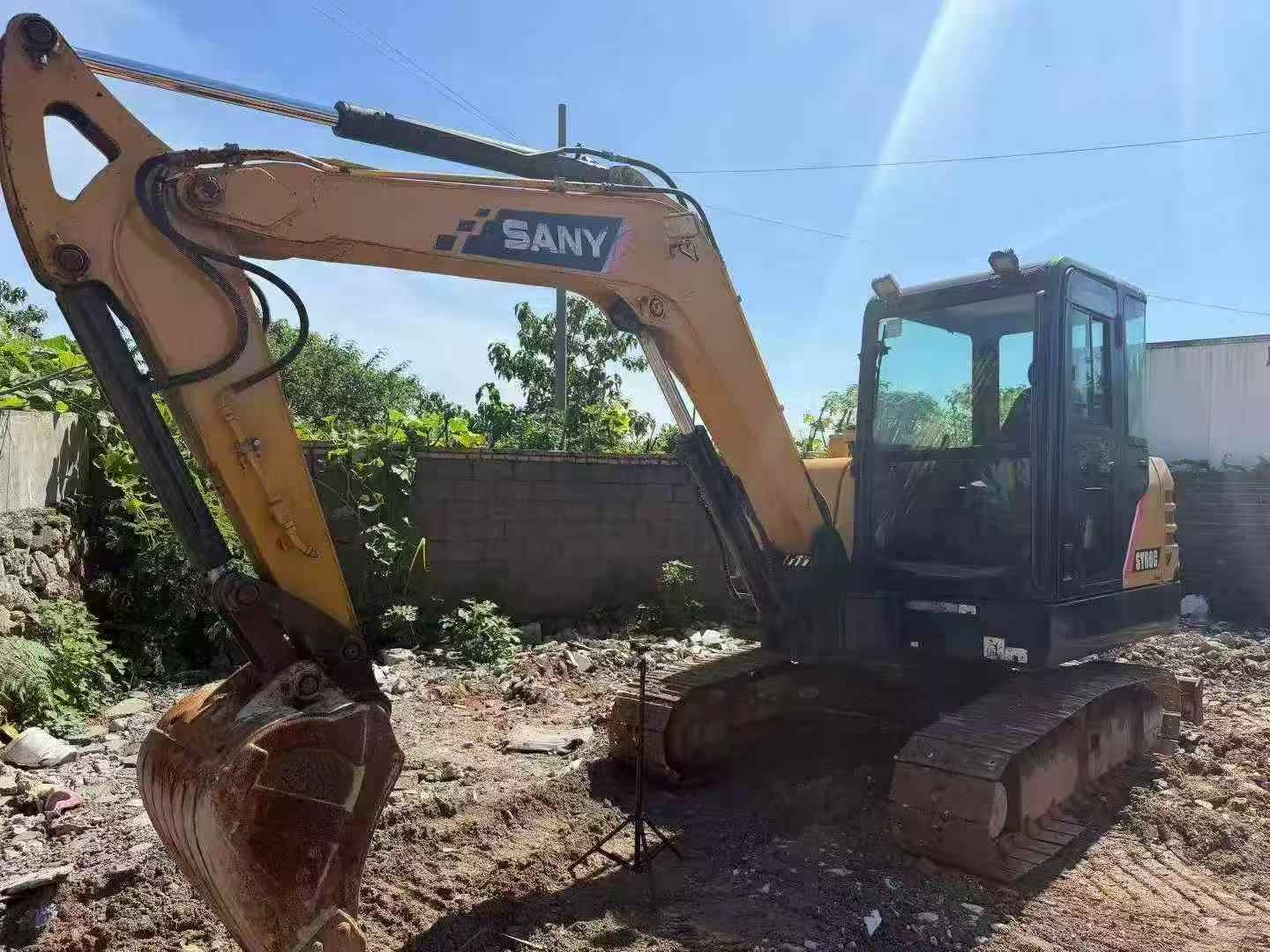 Acheter Sany SY55 D'occasion Pelle Acheter Sany SY55 D'occasion Pelle